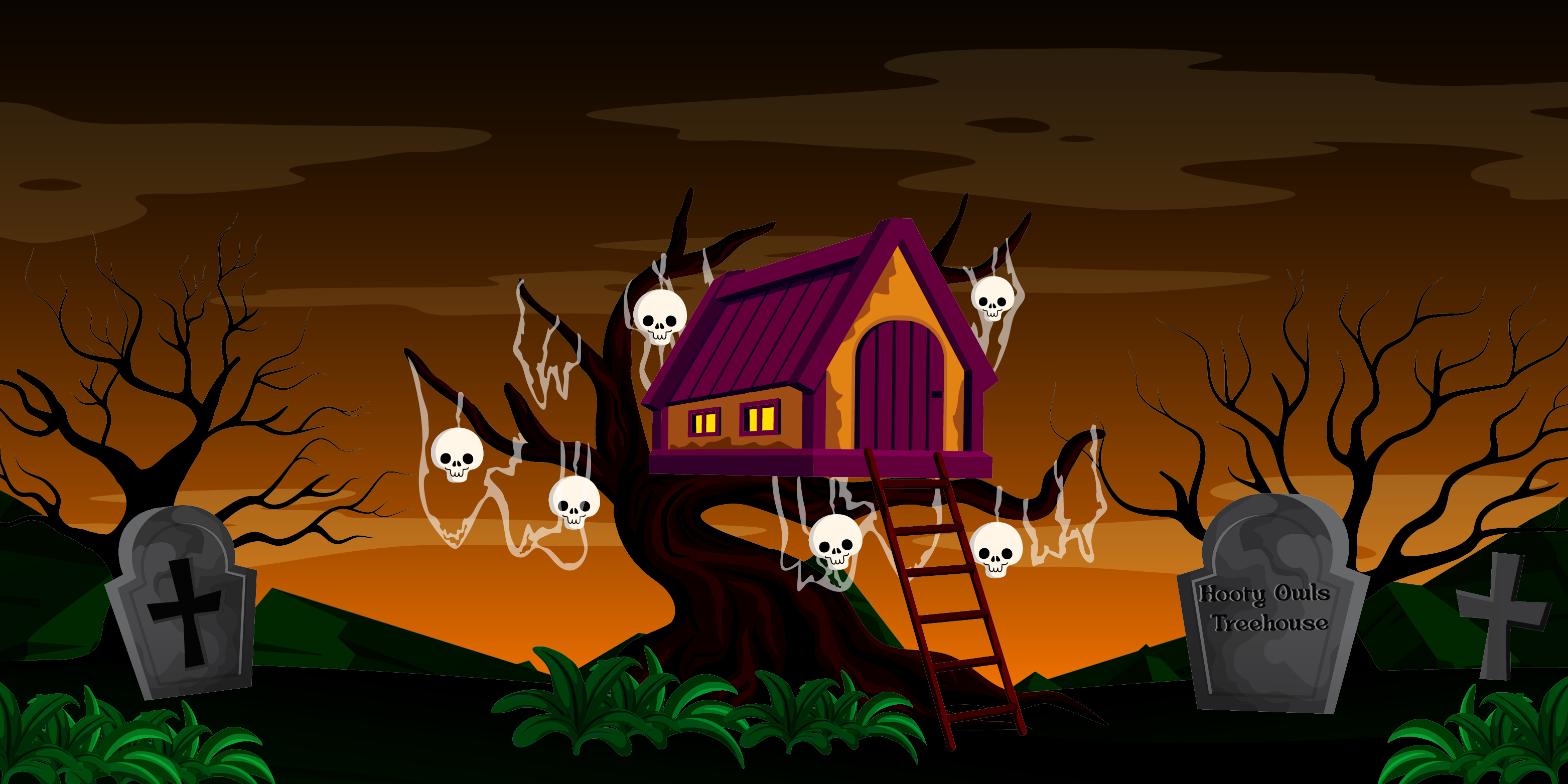 Hooty Owls Treehouse #2563