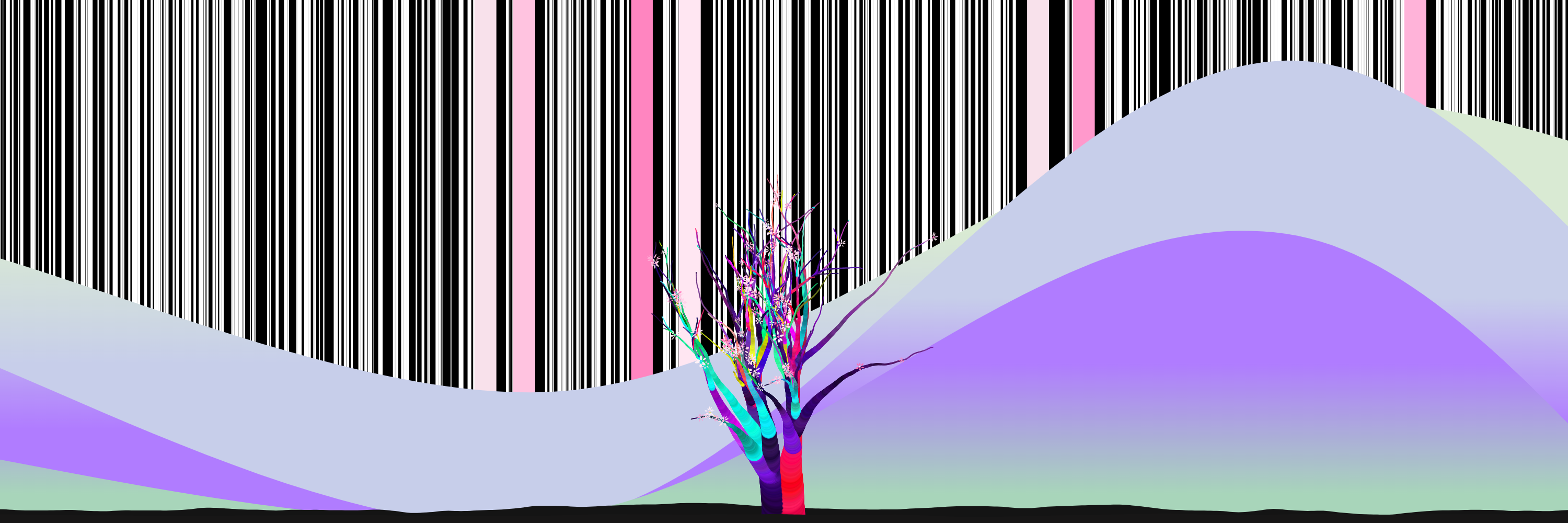 Coded Flowering Banner #085