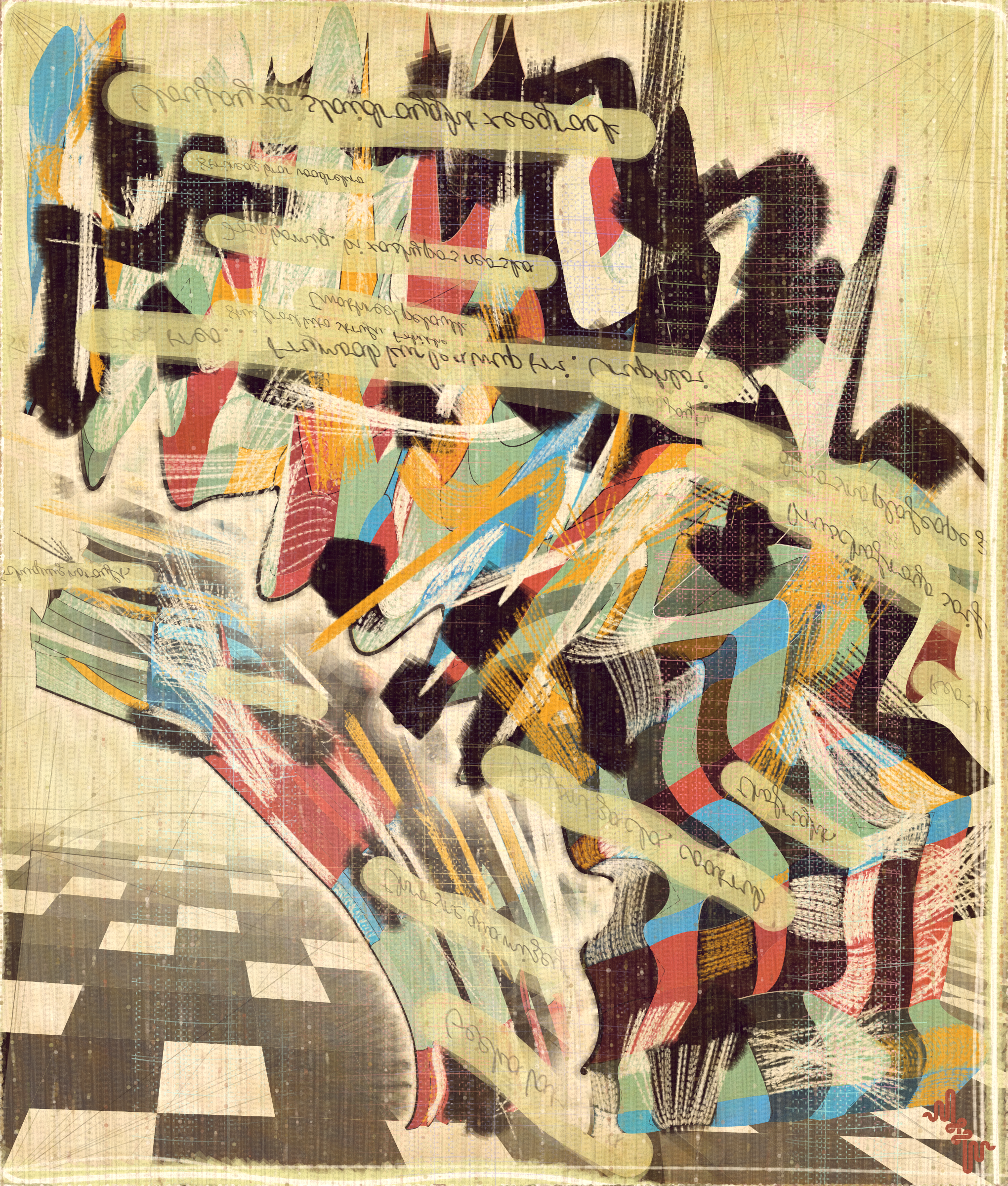 Amplitudes of Canvas #535