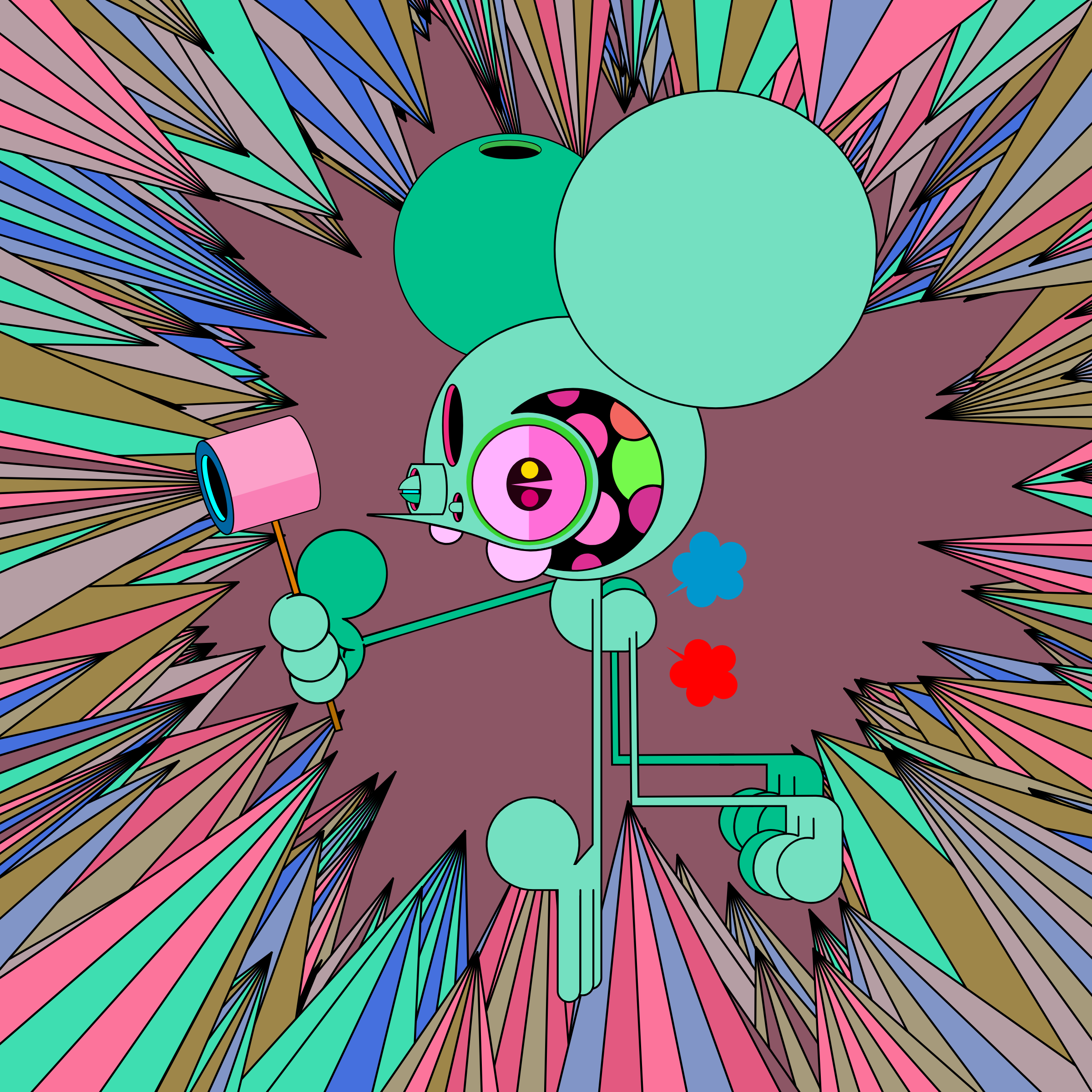 Neogen Space Monkeys #95