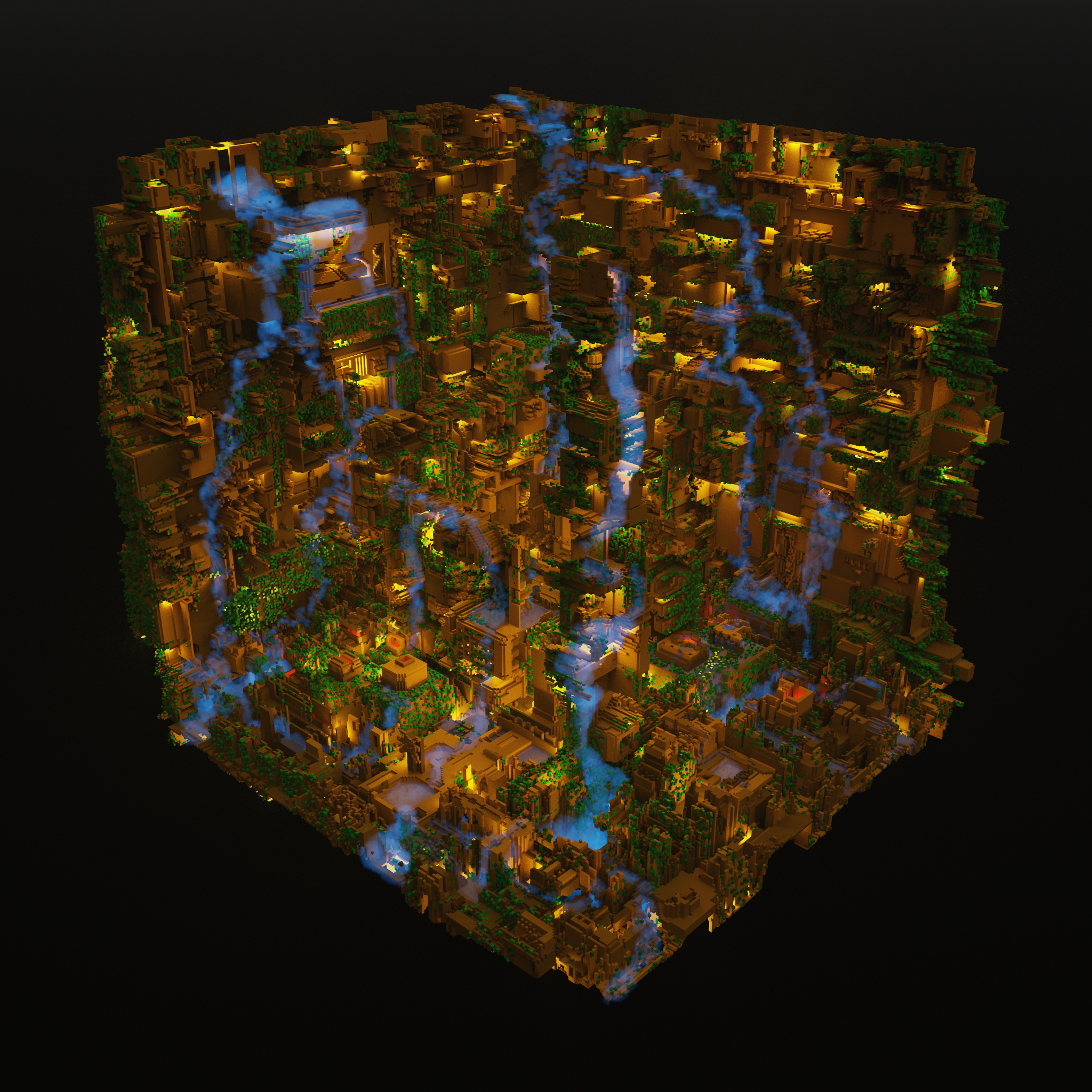 Hanging Gardens of Babylon Voxel