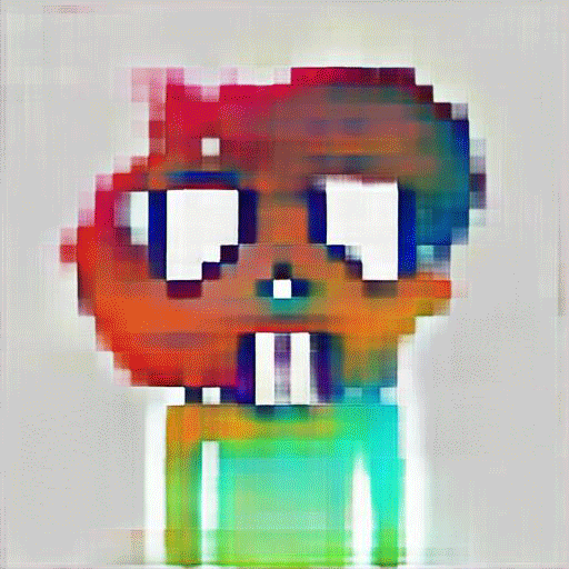 Staring skullGAN (451/512)