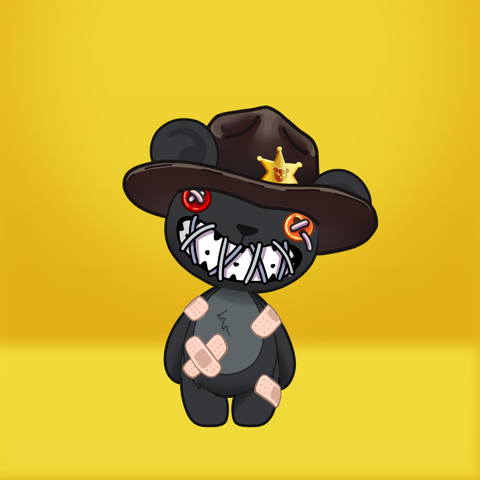 Evil Teddy Bear #4076