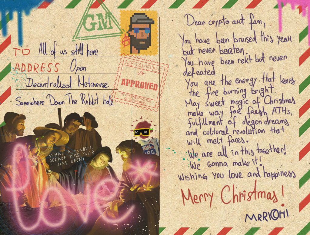 Mr Richi Christmas Card