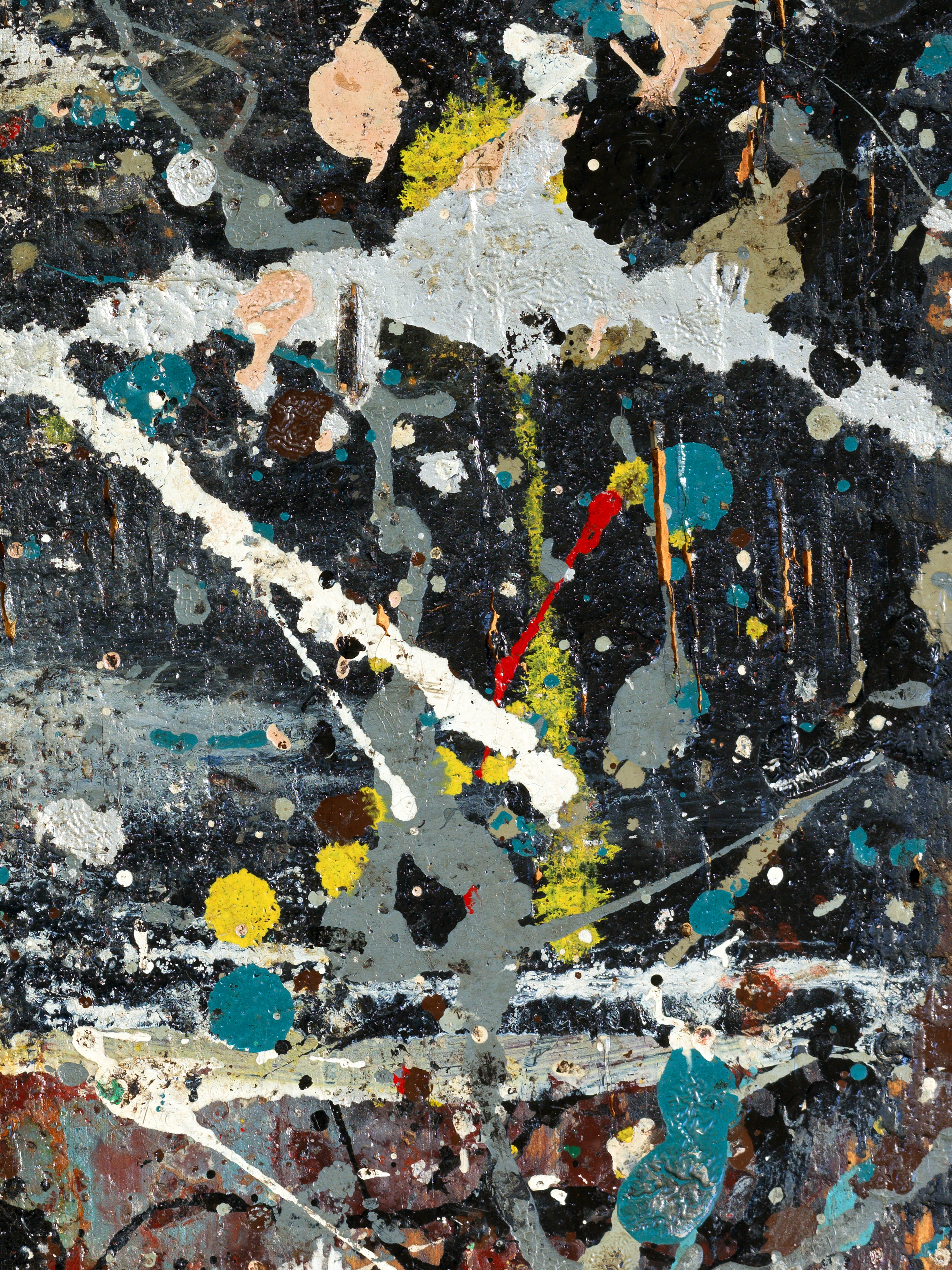 Jackson Pollock Studio 03 - #123