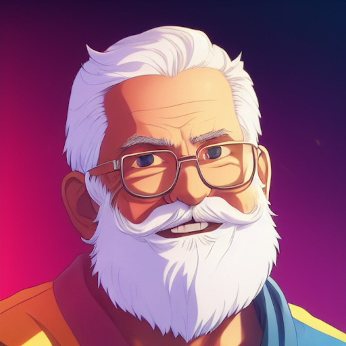 Old Men With White Beards #152
