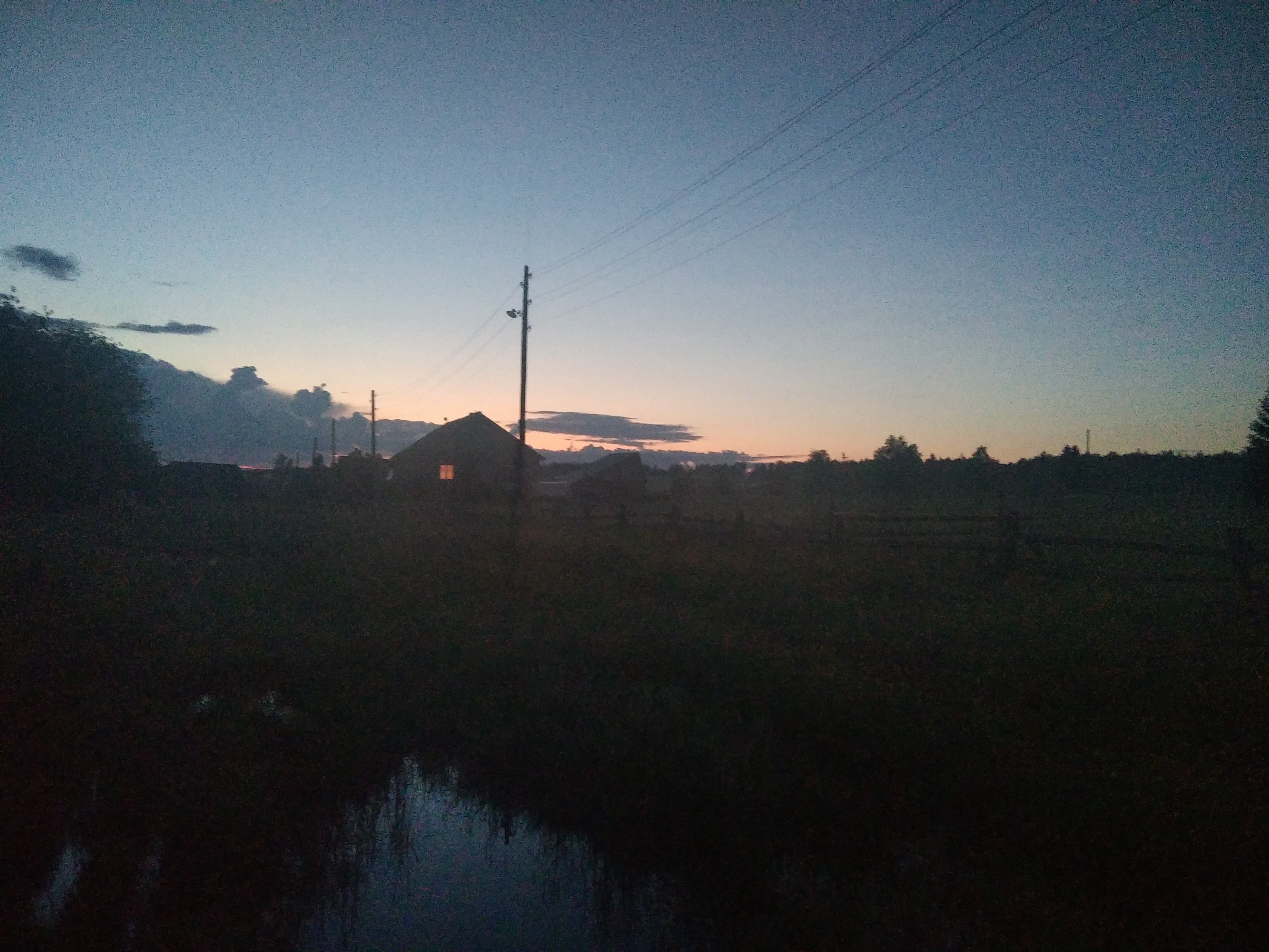 Light in the kitchen