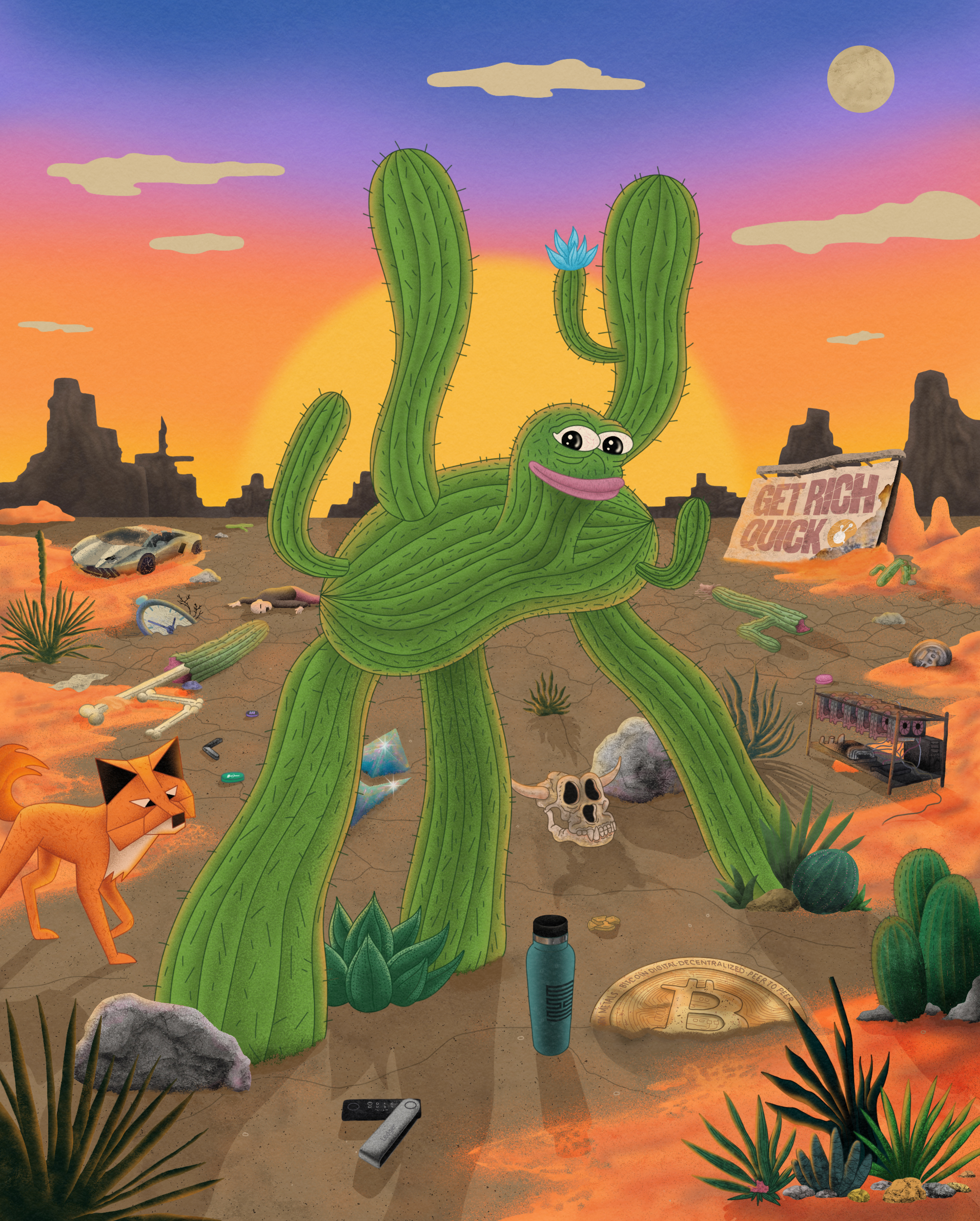 Sit, Wait, Watch Them Burn