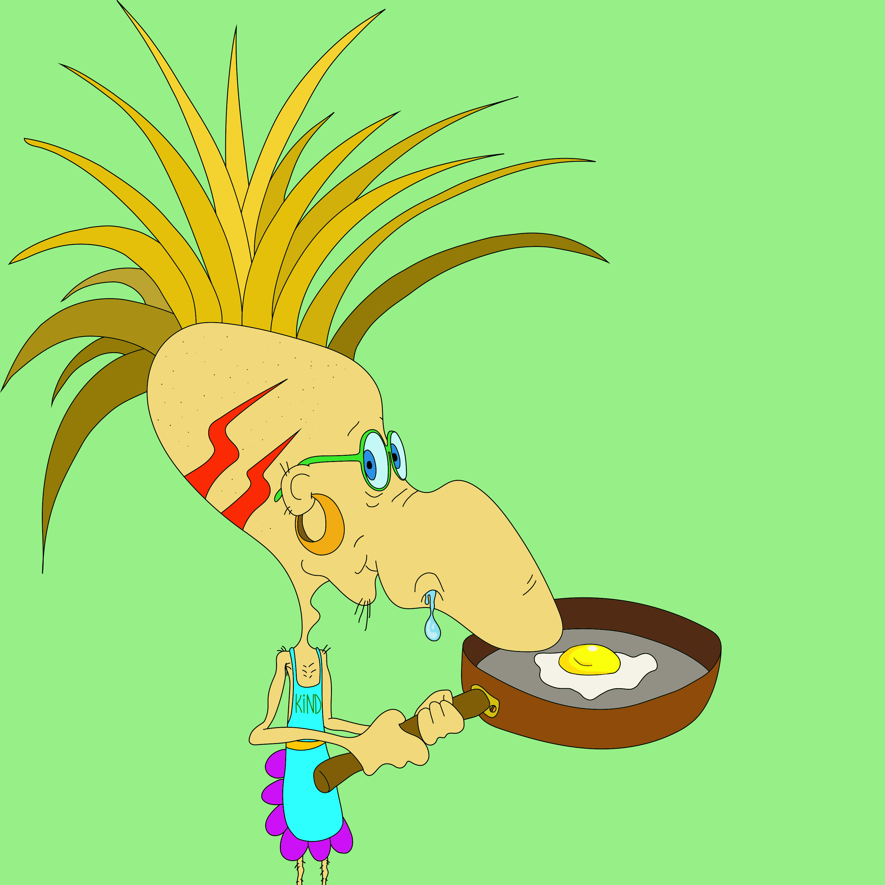 Kind Fried Egg #1