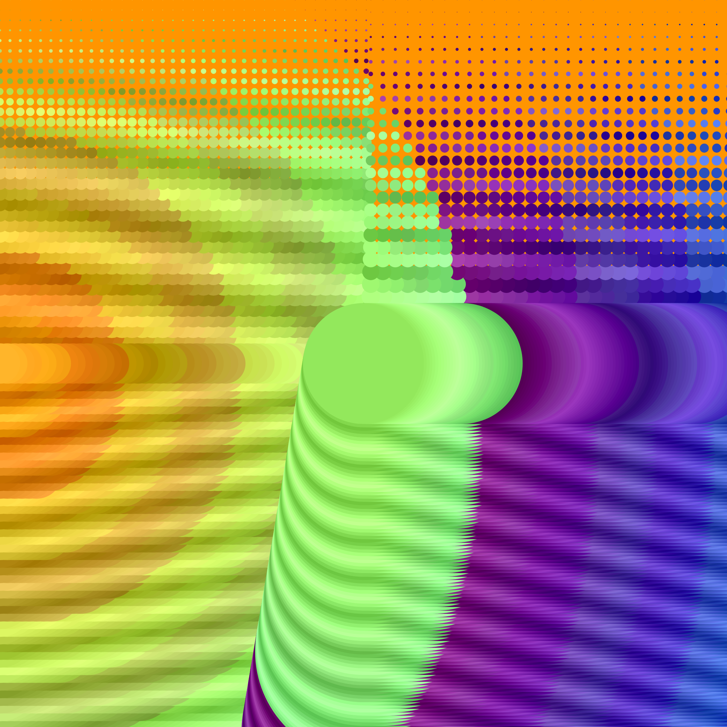 Dot Matrix Gradient Study #287