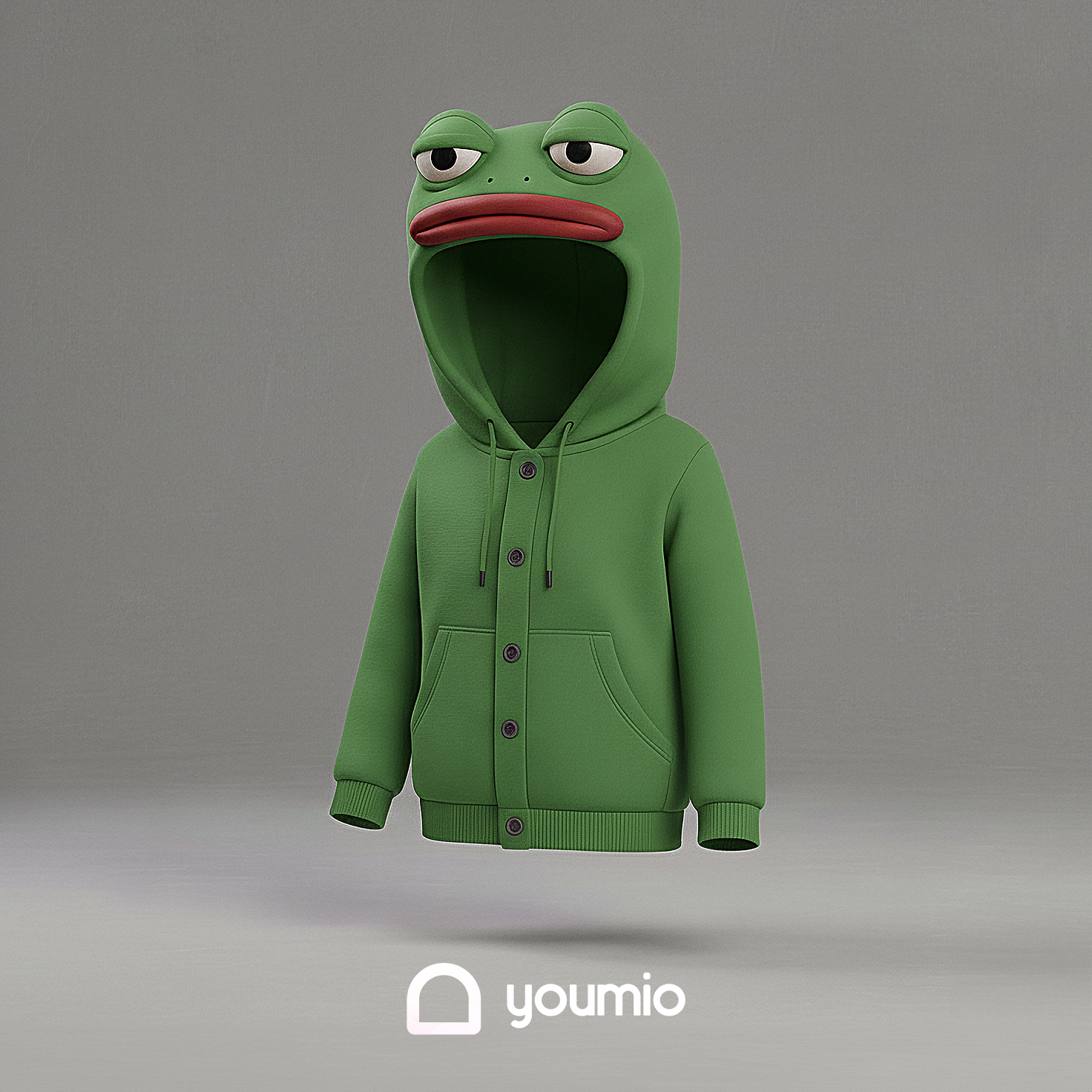 Youmio Tester Green Hoodie