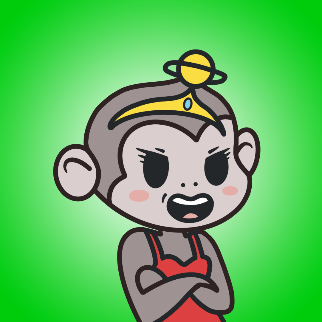 Simple Monkey Girl #1729