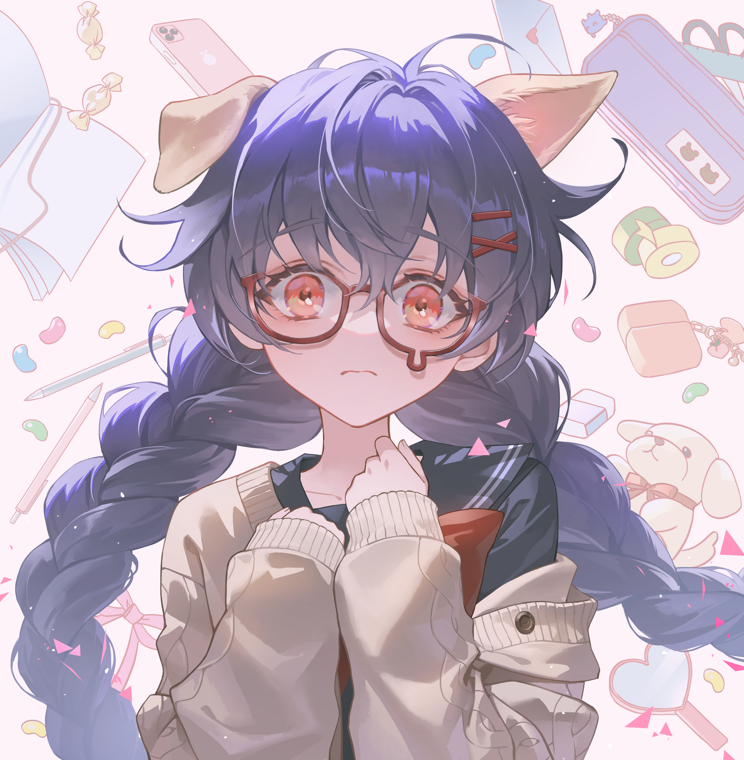 shy girl