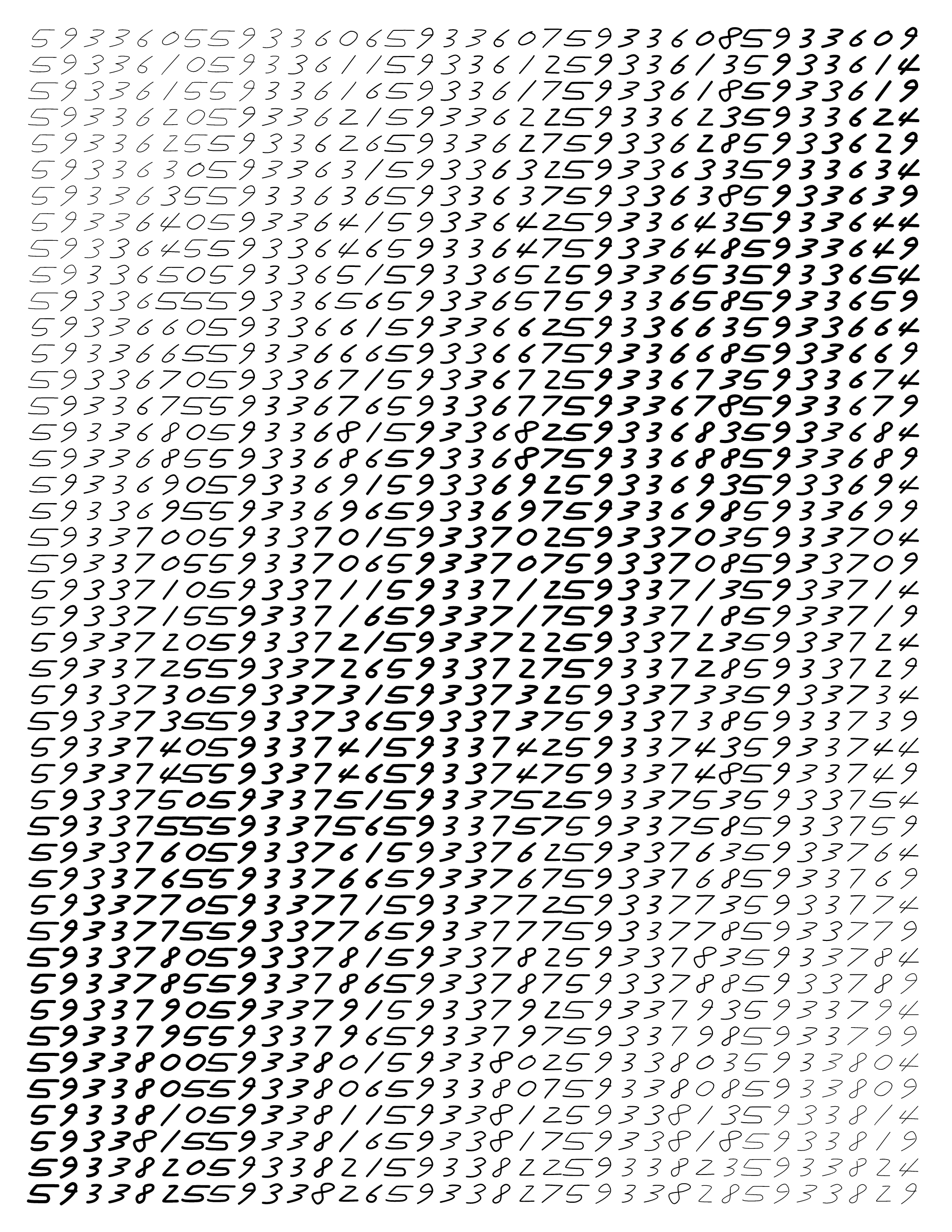 Endless (5,607,250 to Infinity) #1112