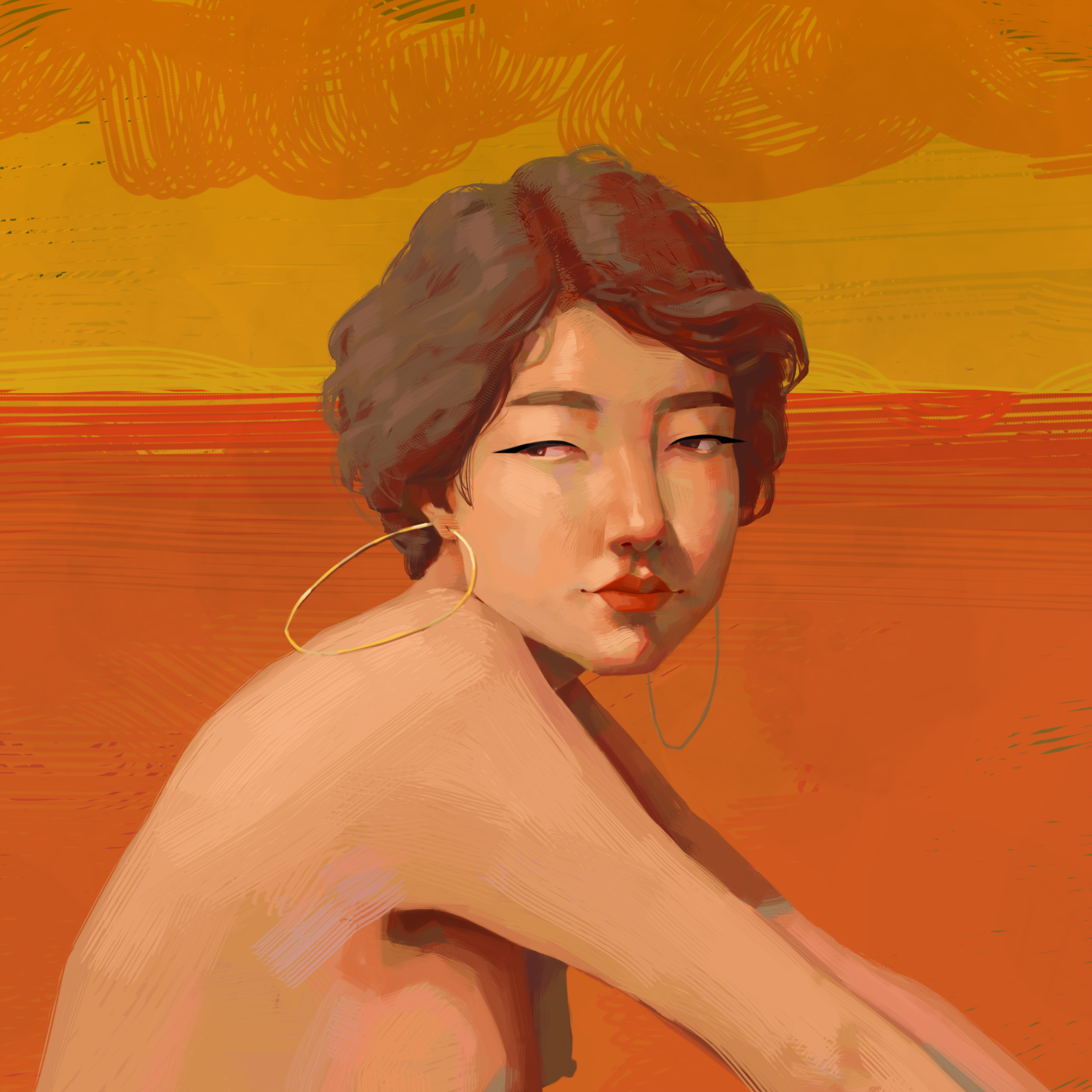Orange Sea