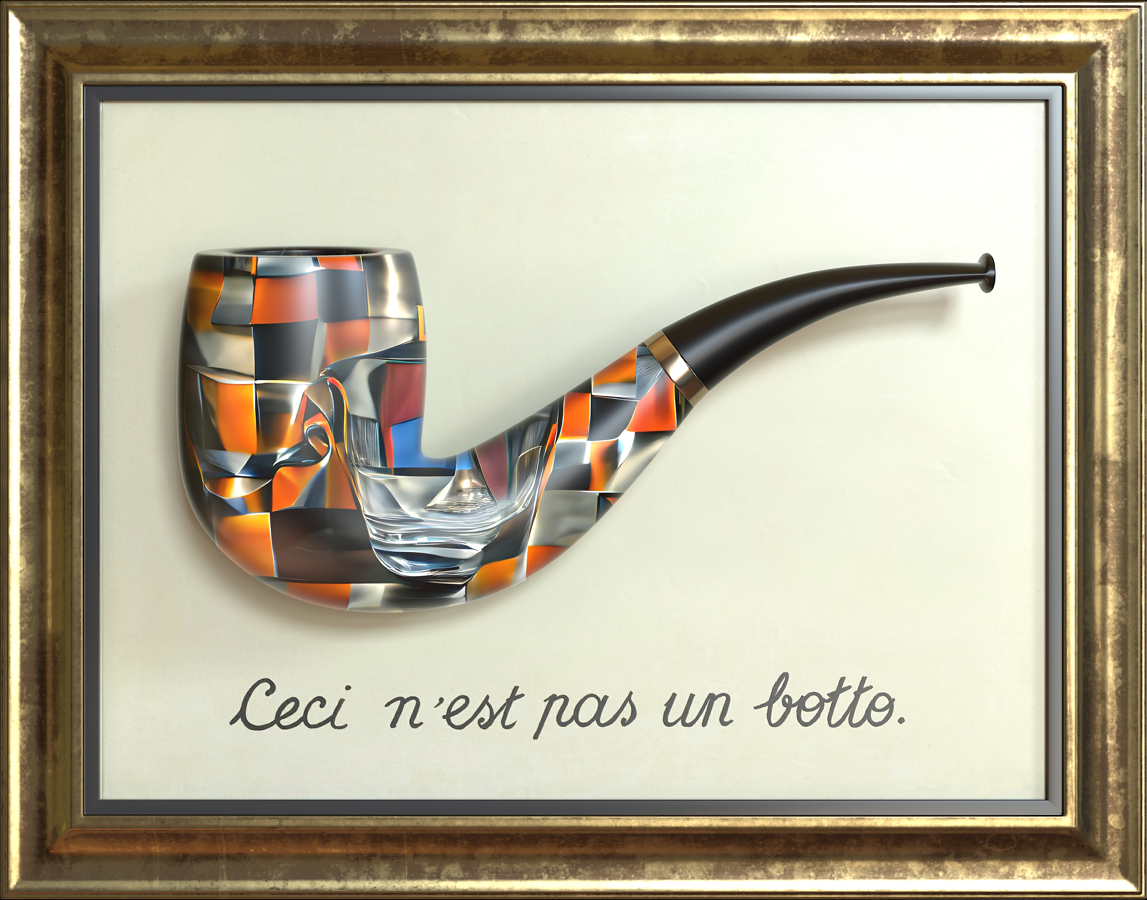 Emblematic Degree Pipe