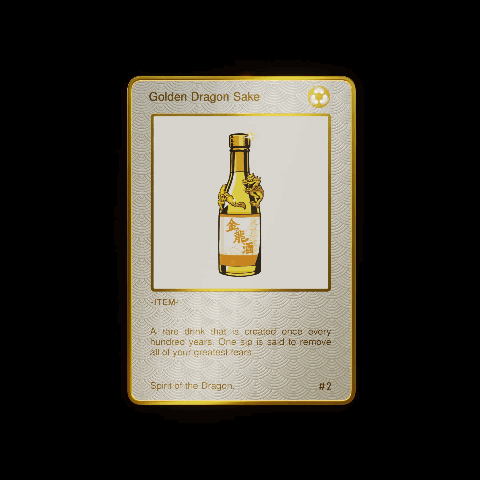 Golden Dragon Sake 476