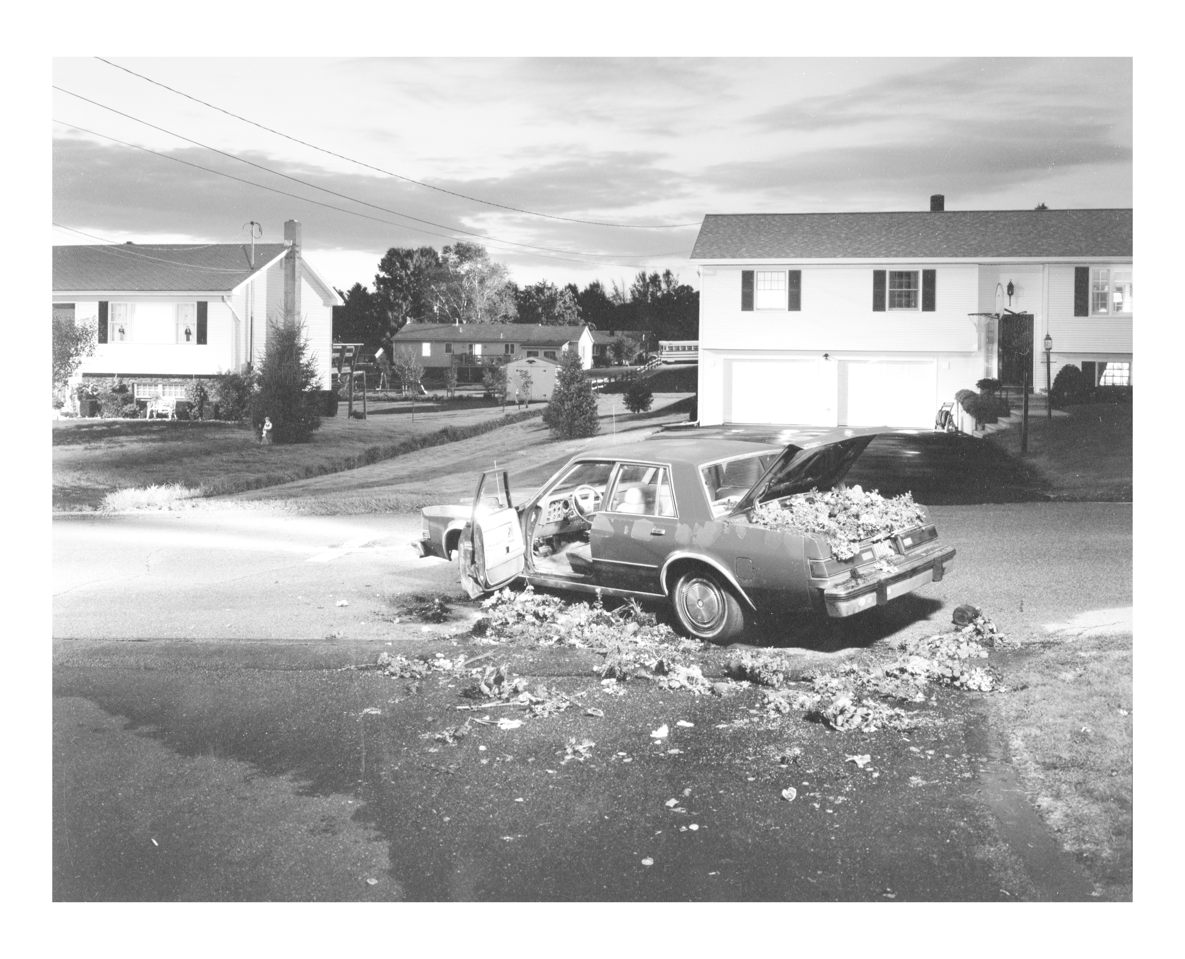 Dream House, 2002, [Philip Seymour Hoffman] 8 x 10 Black and White Polaroid Study [No. 2]