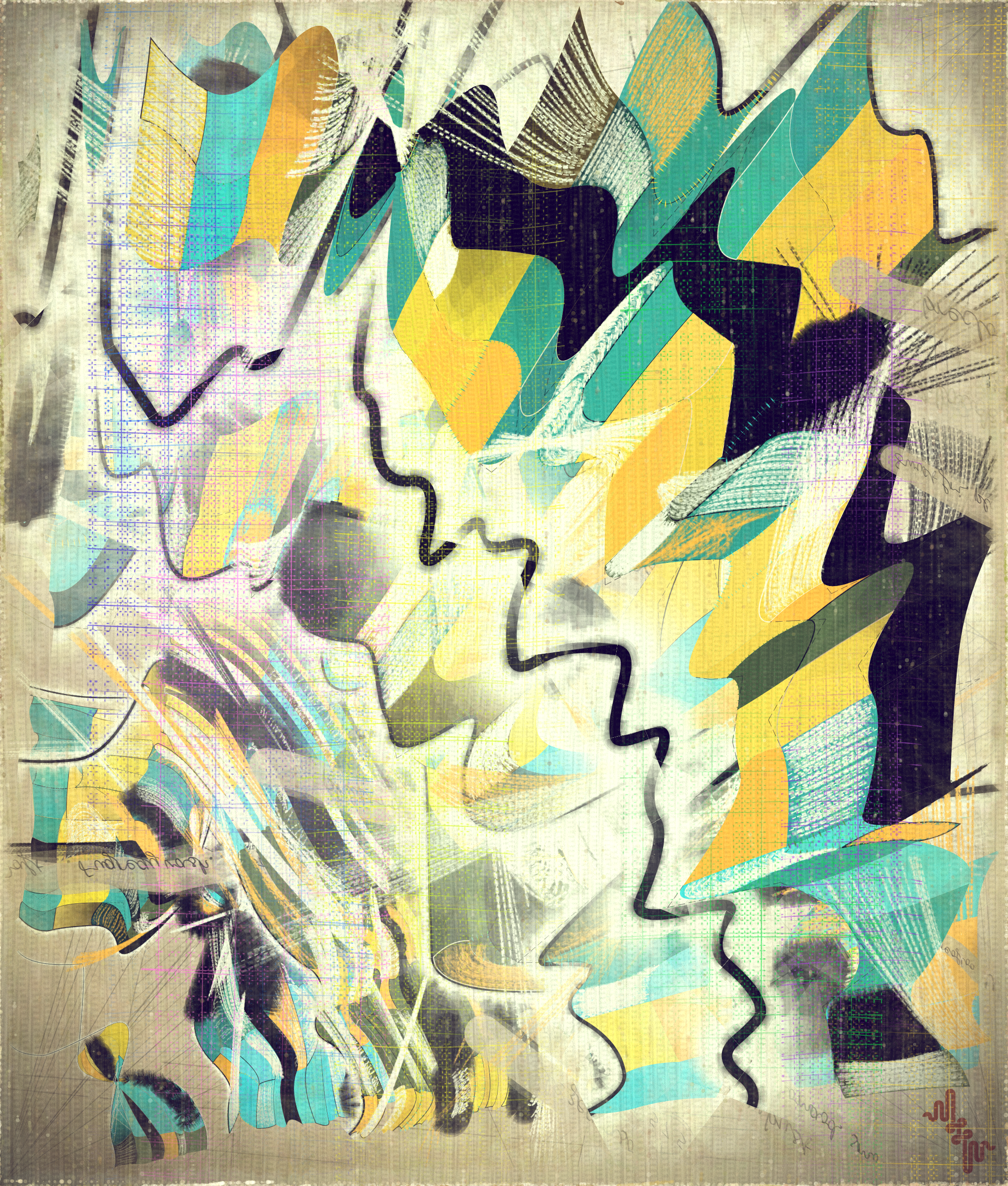 Amplitudes of Canvas #482