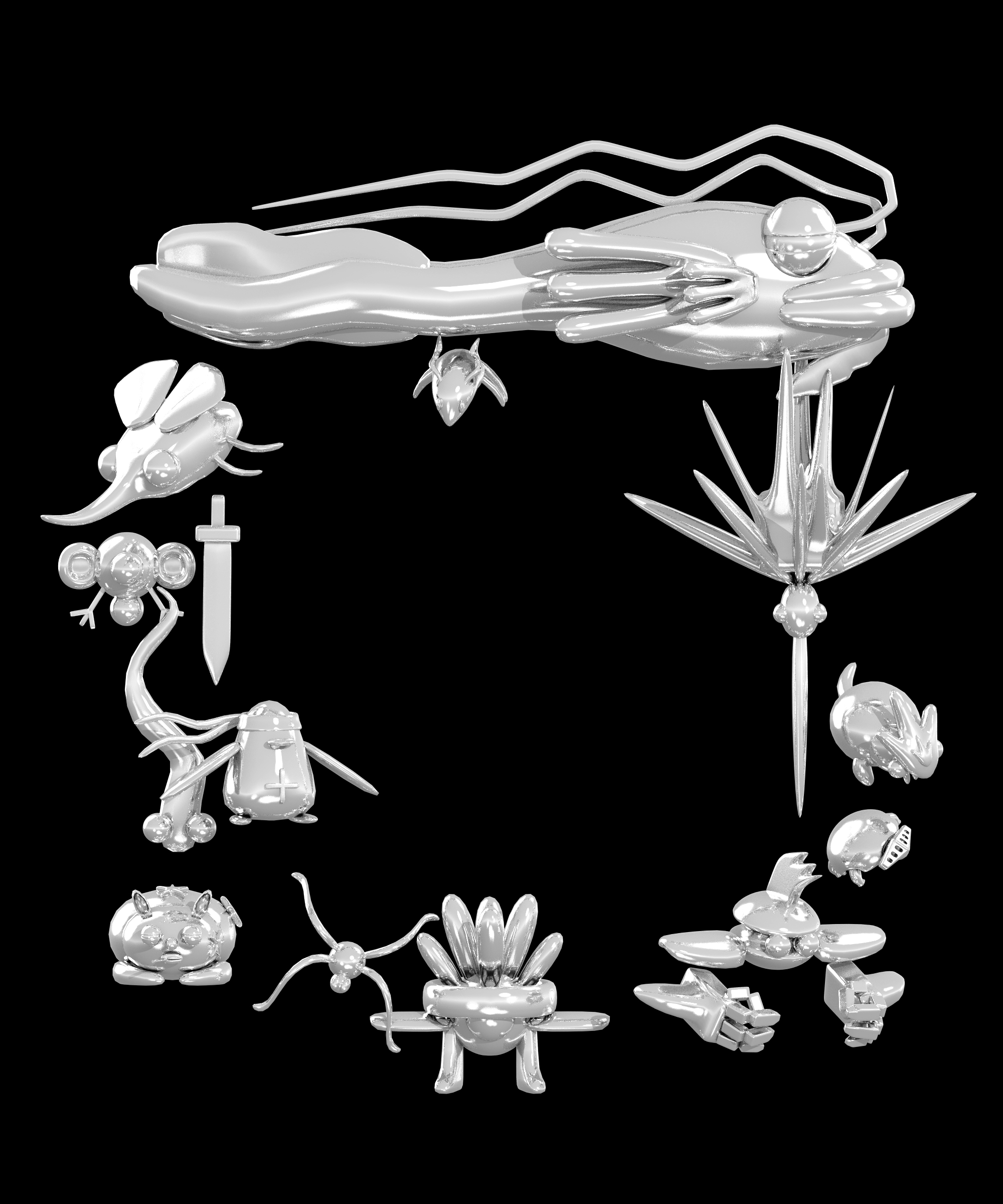 Silver Frame