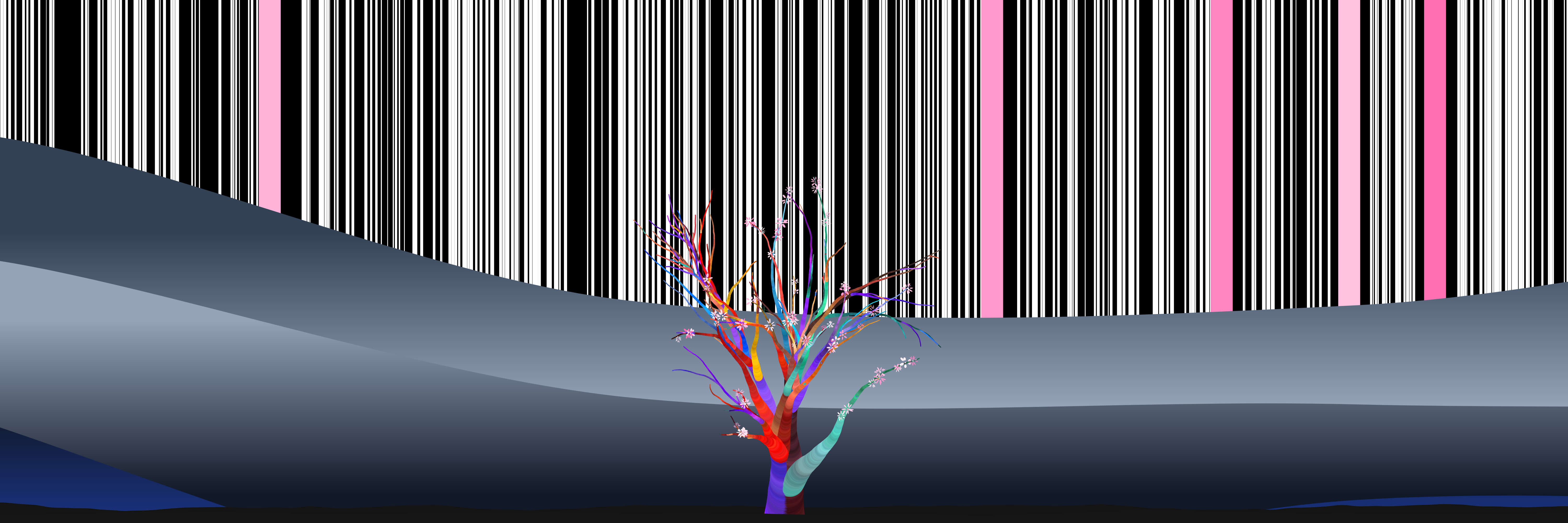 Coded Flowering Banner #036