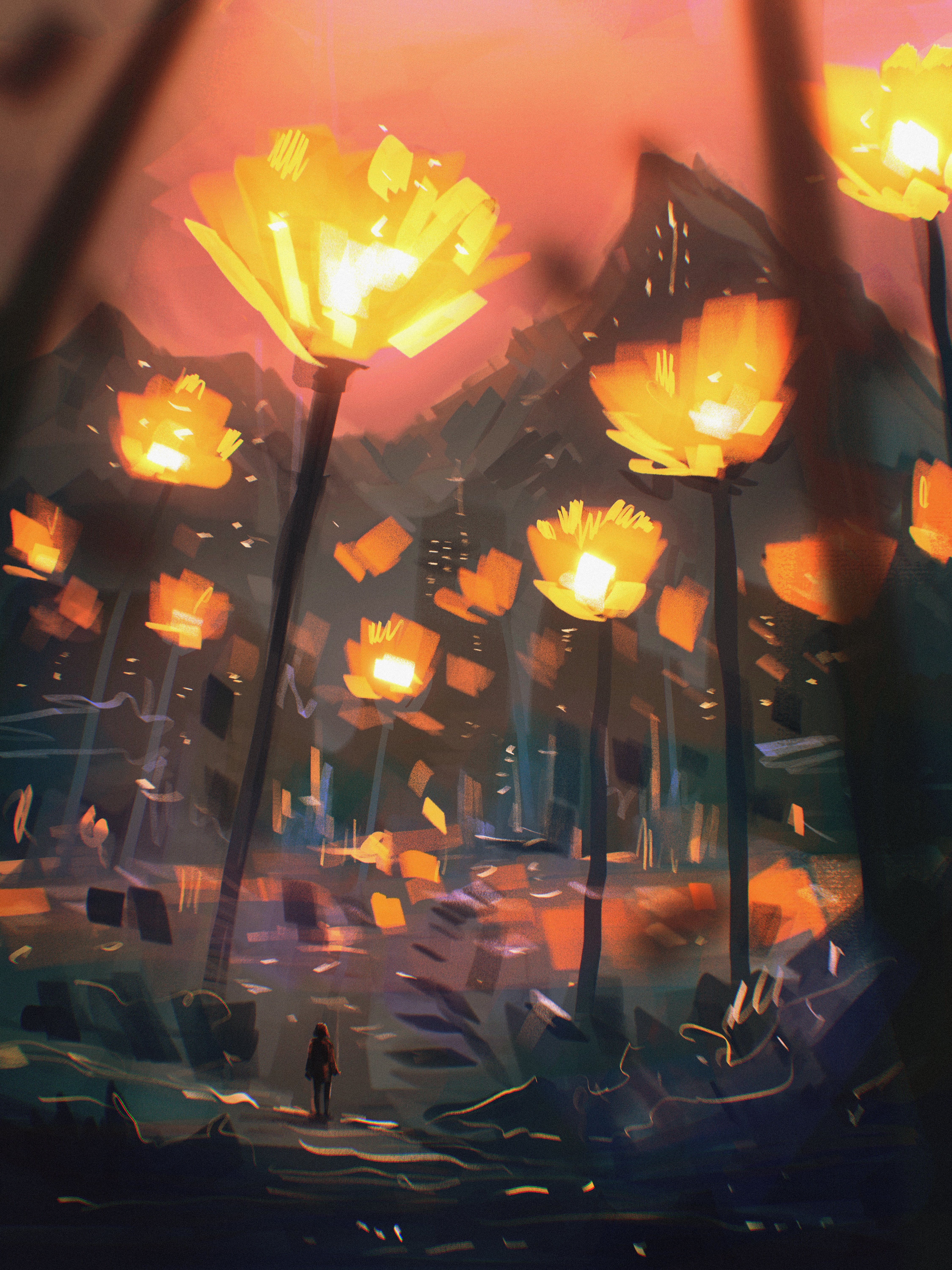 through the thorns