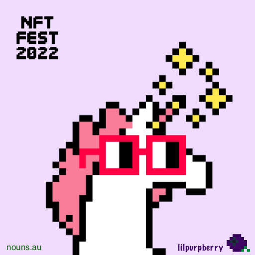 NFT Fest 2022 nouns.au #943/1000