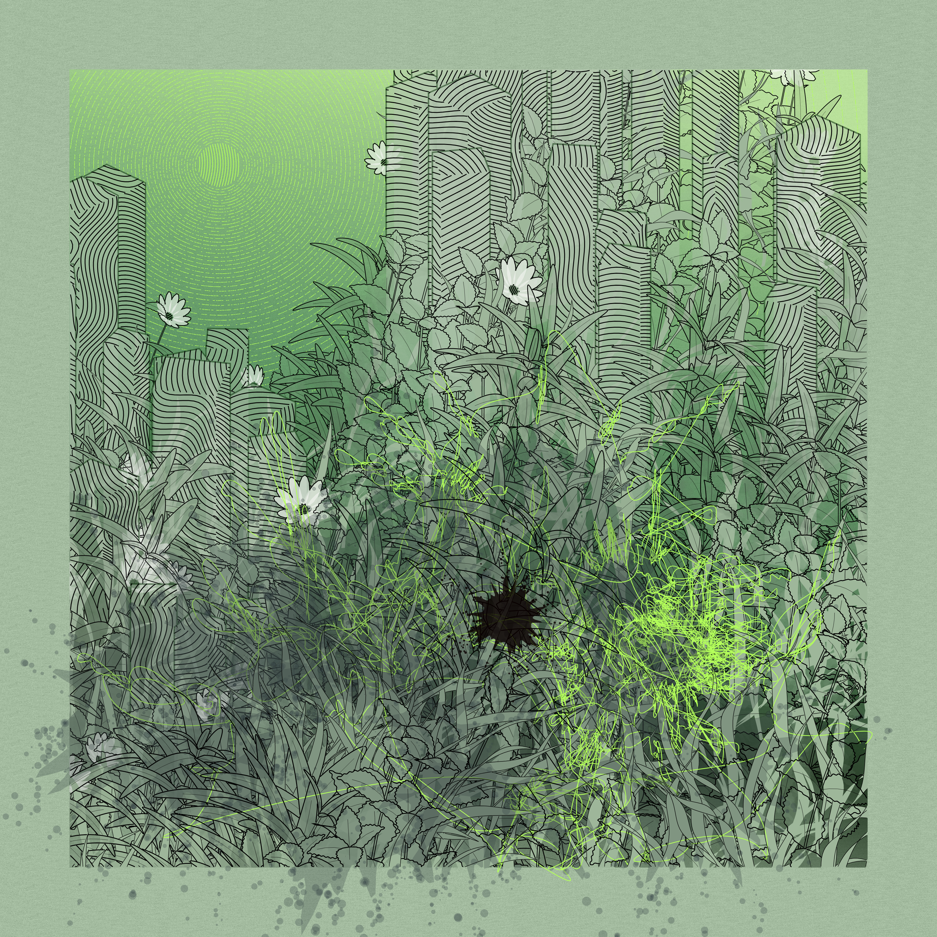 Landscape with Carbon Capture #6705