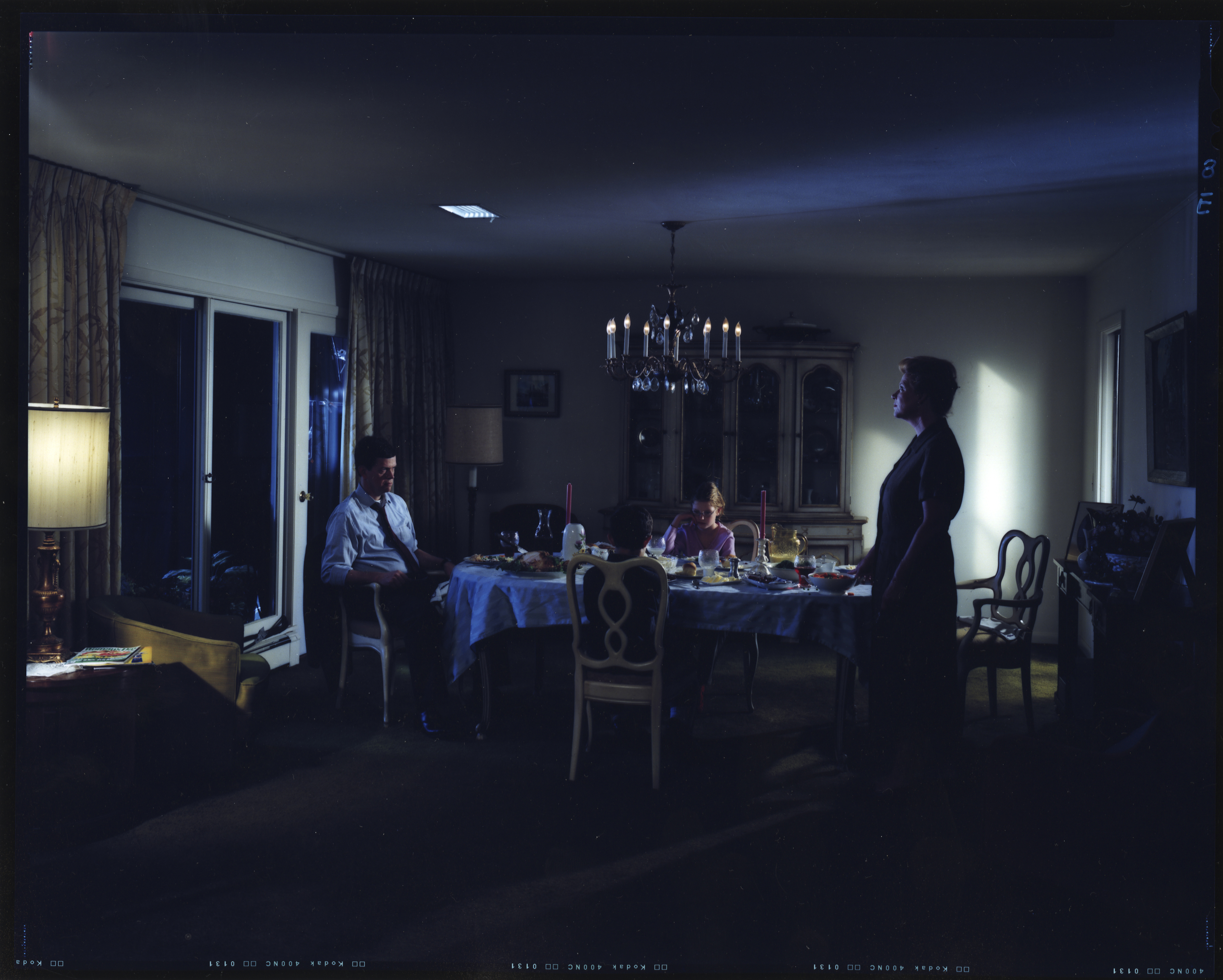 Dream House, 2002, [Baker dining room] 8 x 10 Contact Print [No. 3]