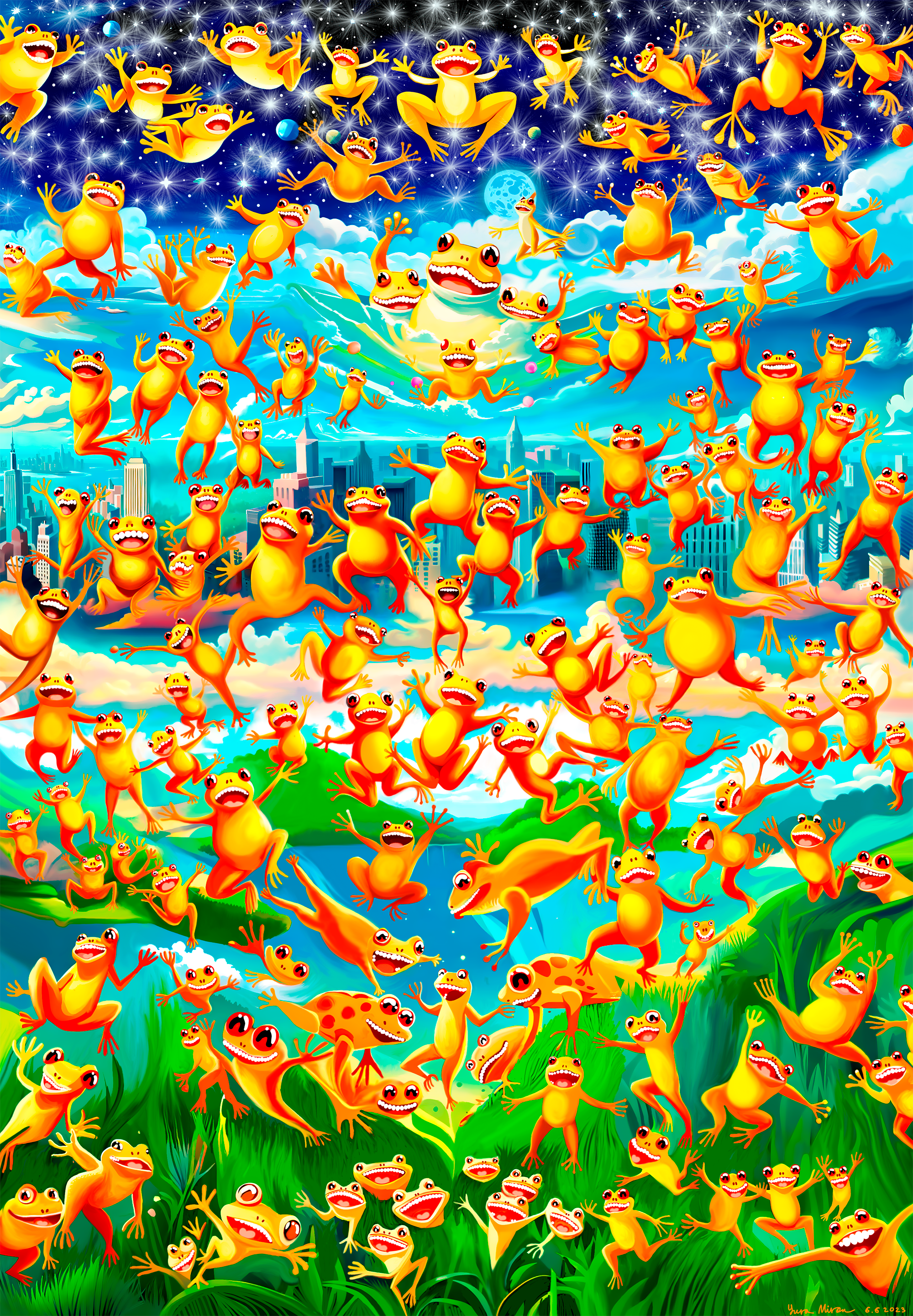 Frog Rain #1/10