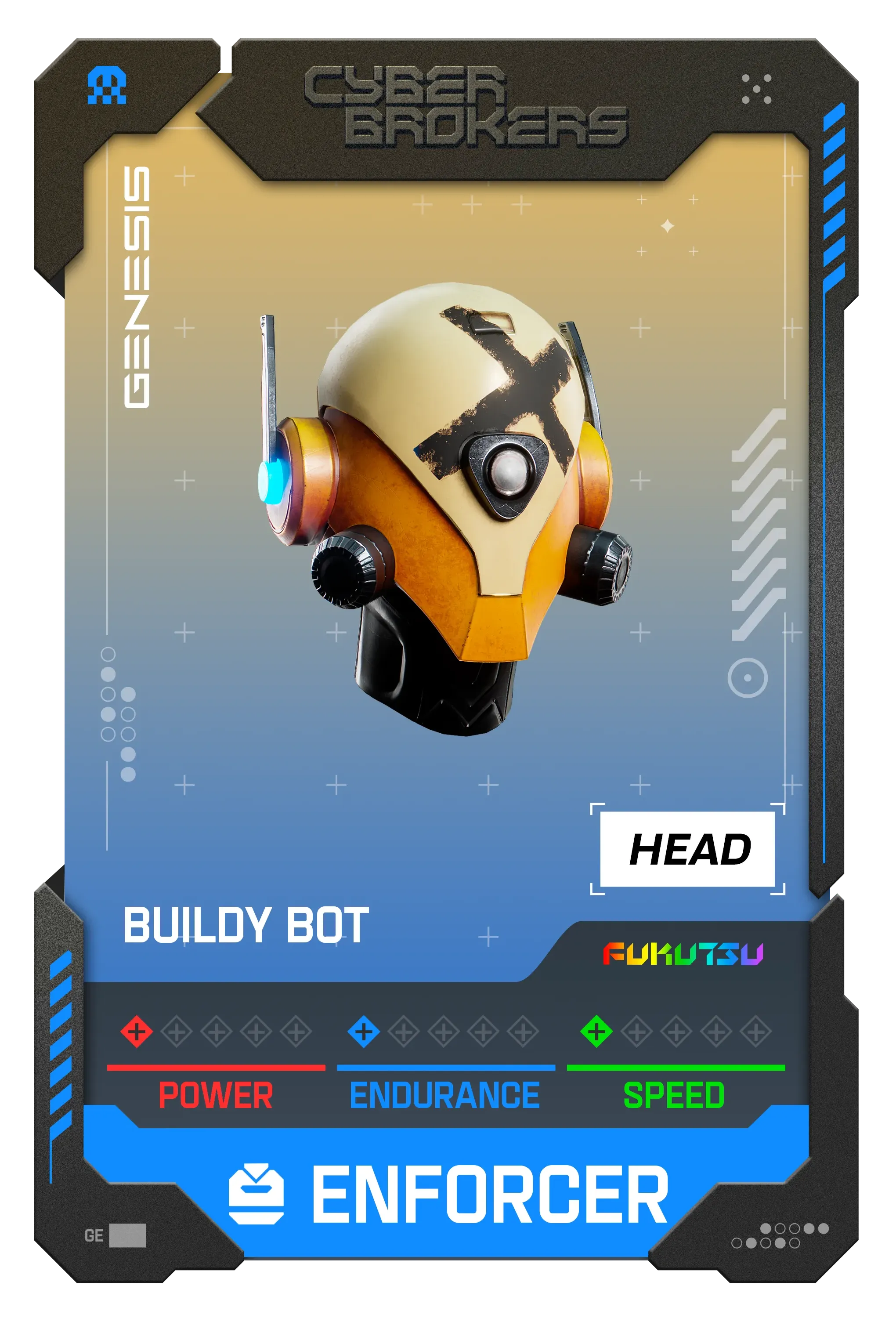 Buildy Bot Enforcer Head 