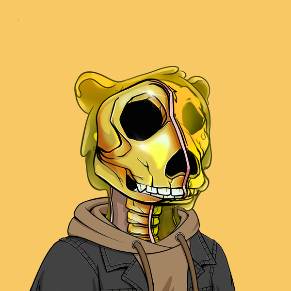 Zombie Okay Bear #3670