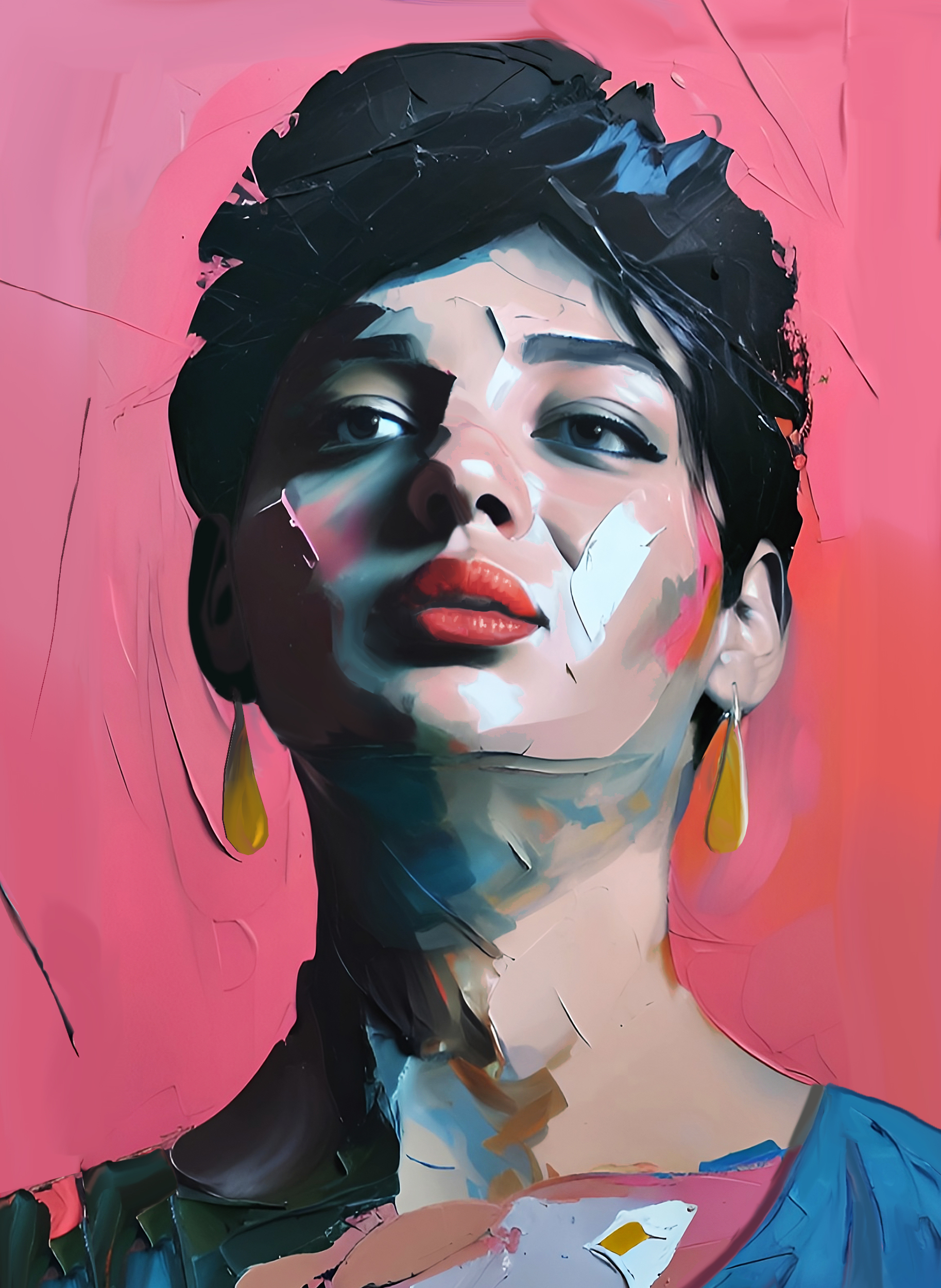 Impasto Portraits #3