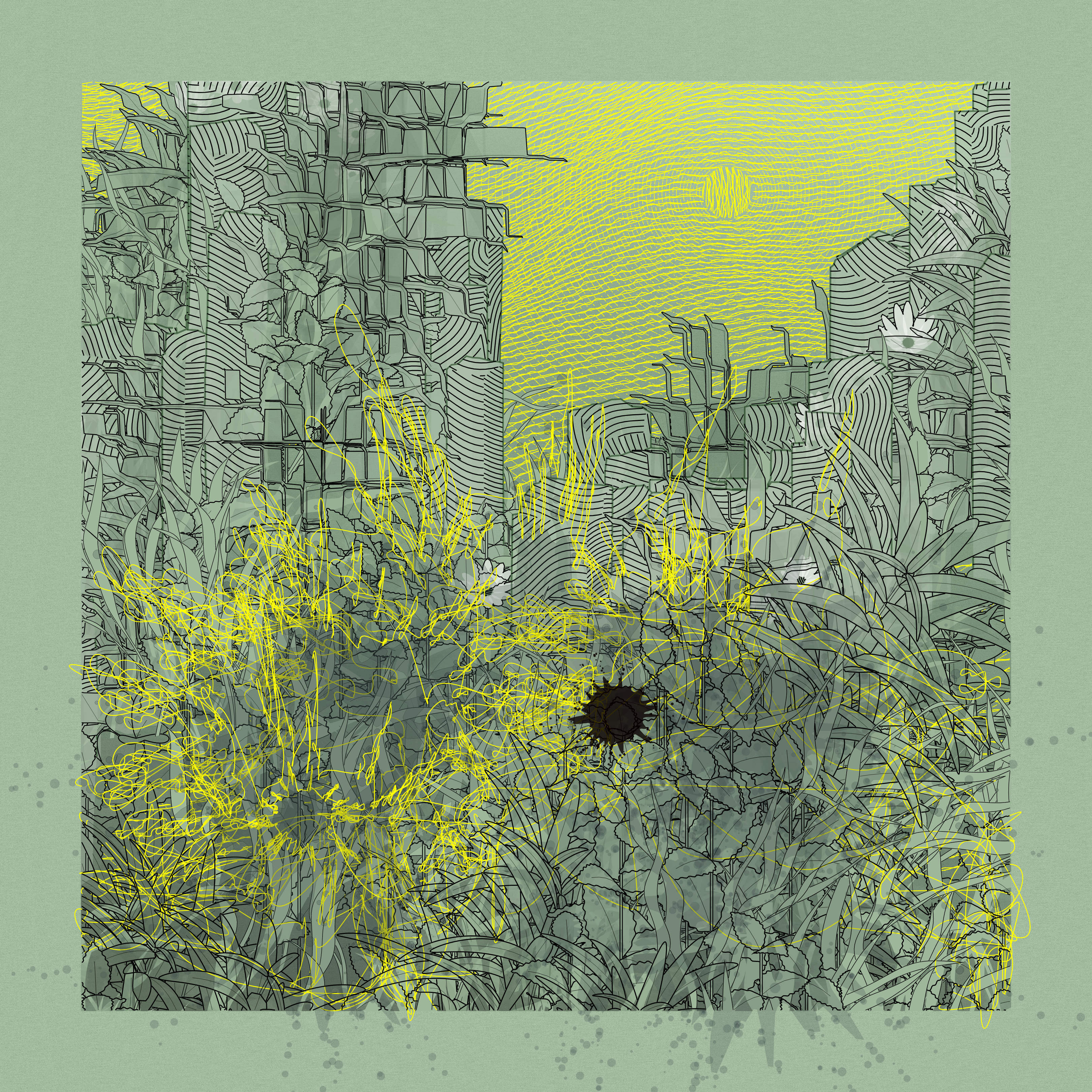 Landscape with Carbon Capture #1715