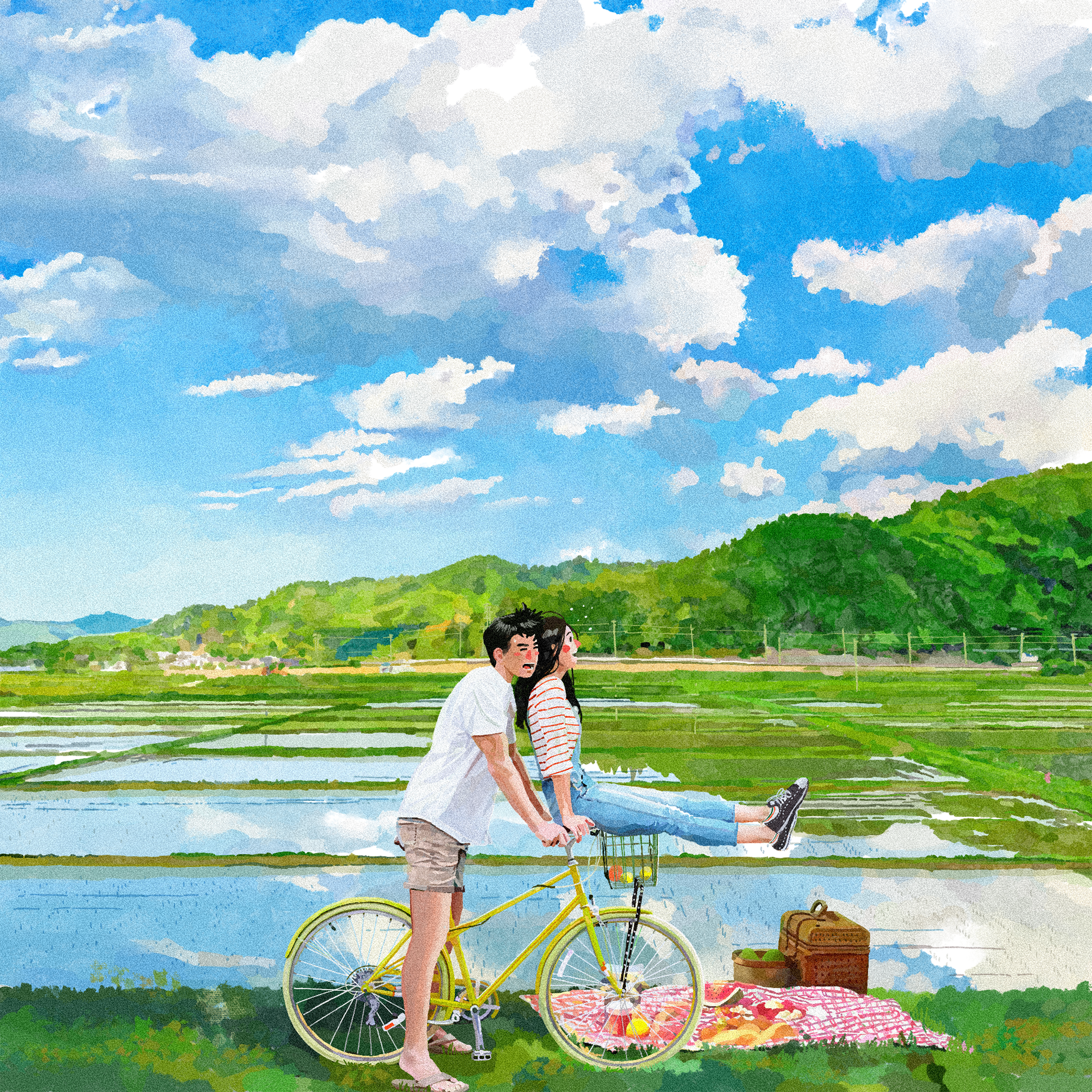 STEP 3: PICNIC IN THE PADDY FIELDS