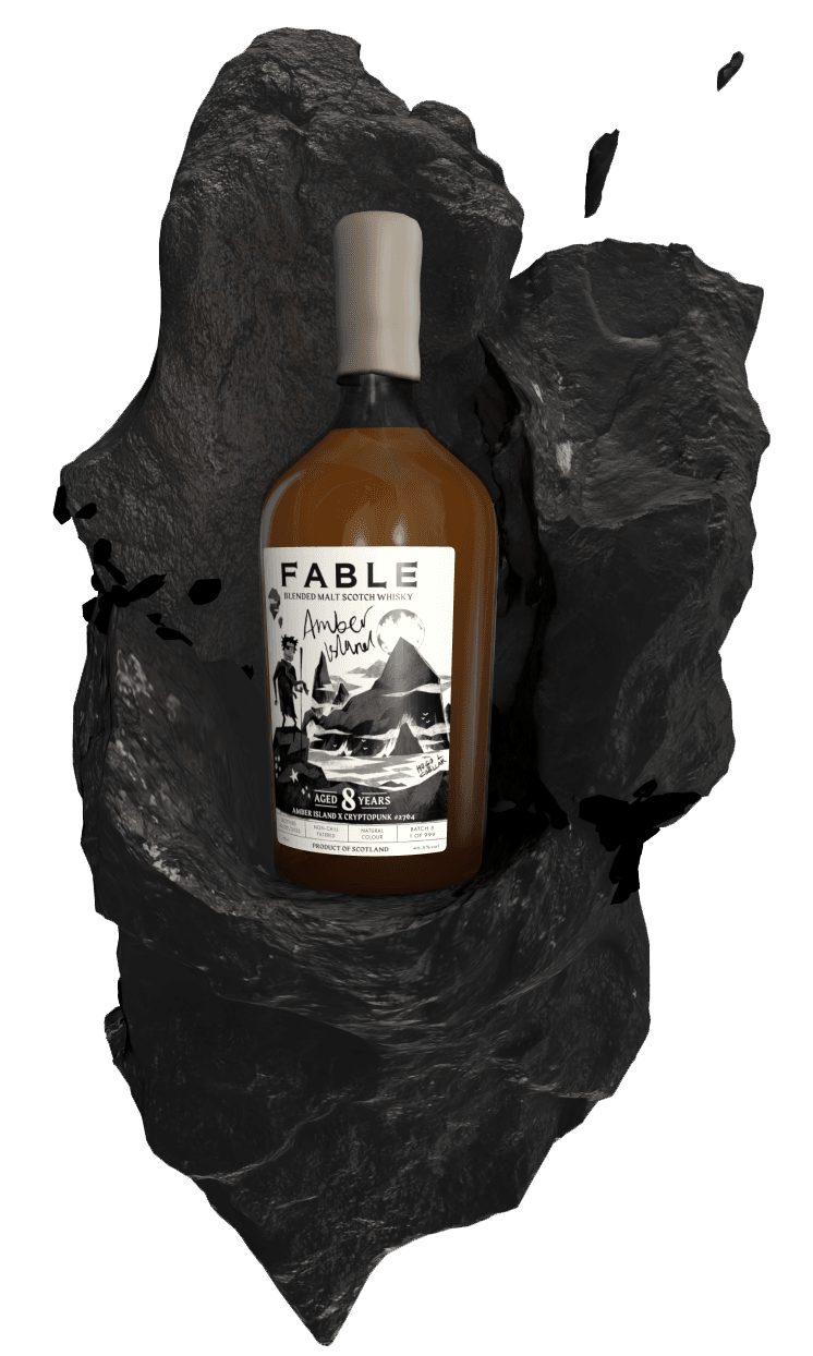 A Limited Amber Island x CryptoPunk #2764 Edition