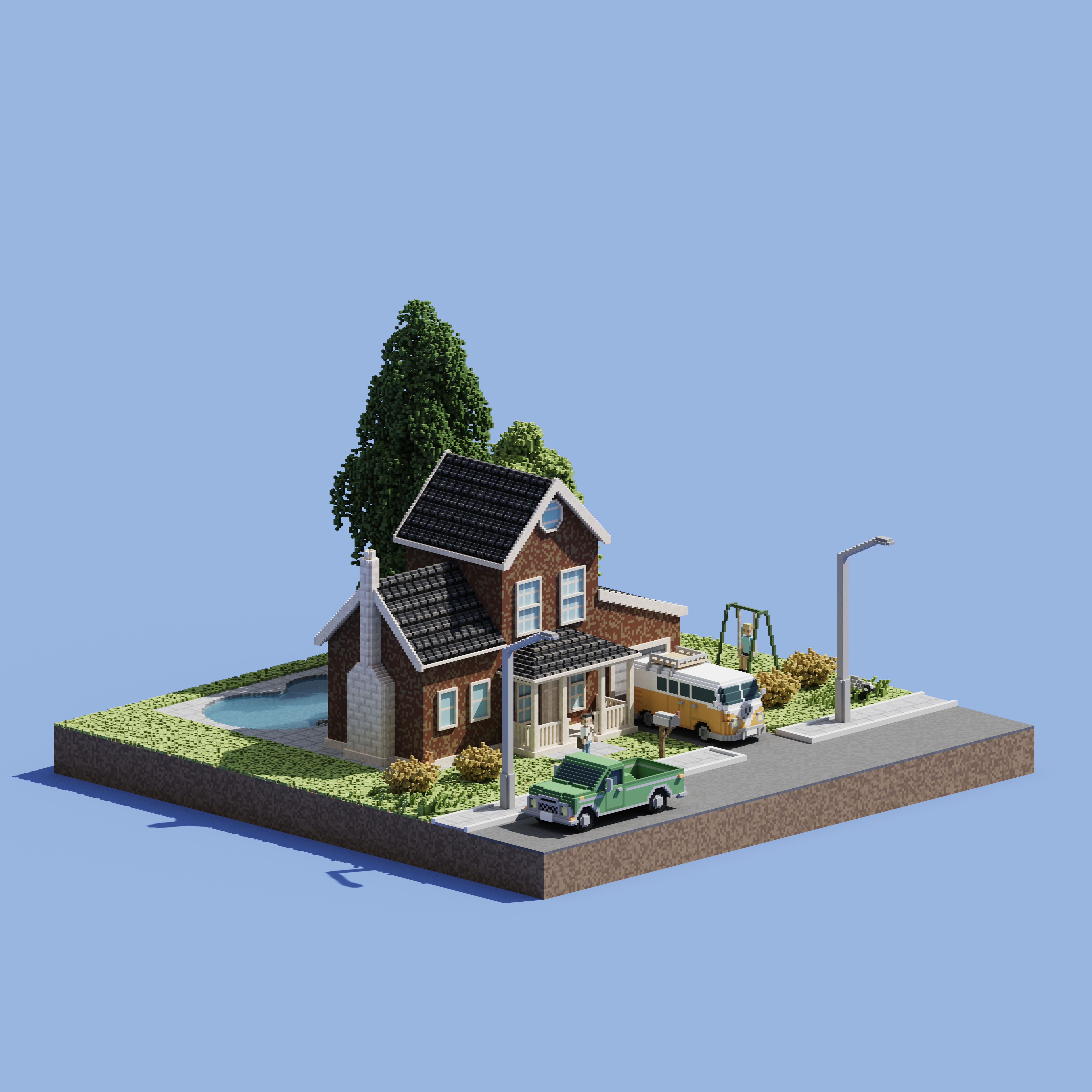 Voxel Ville #587