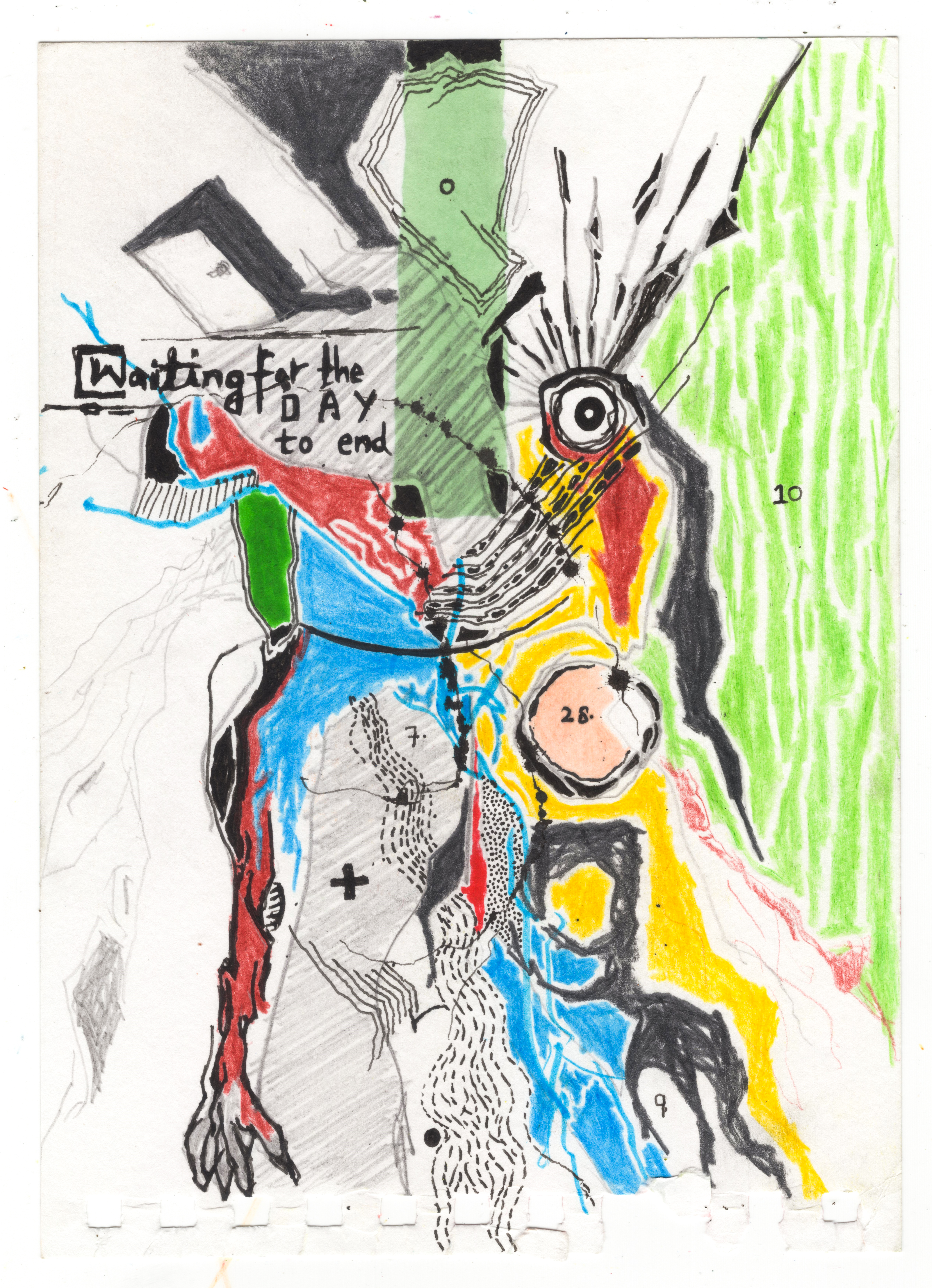 Waiting for the day to end