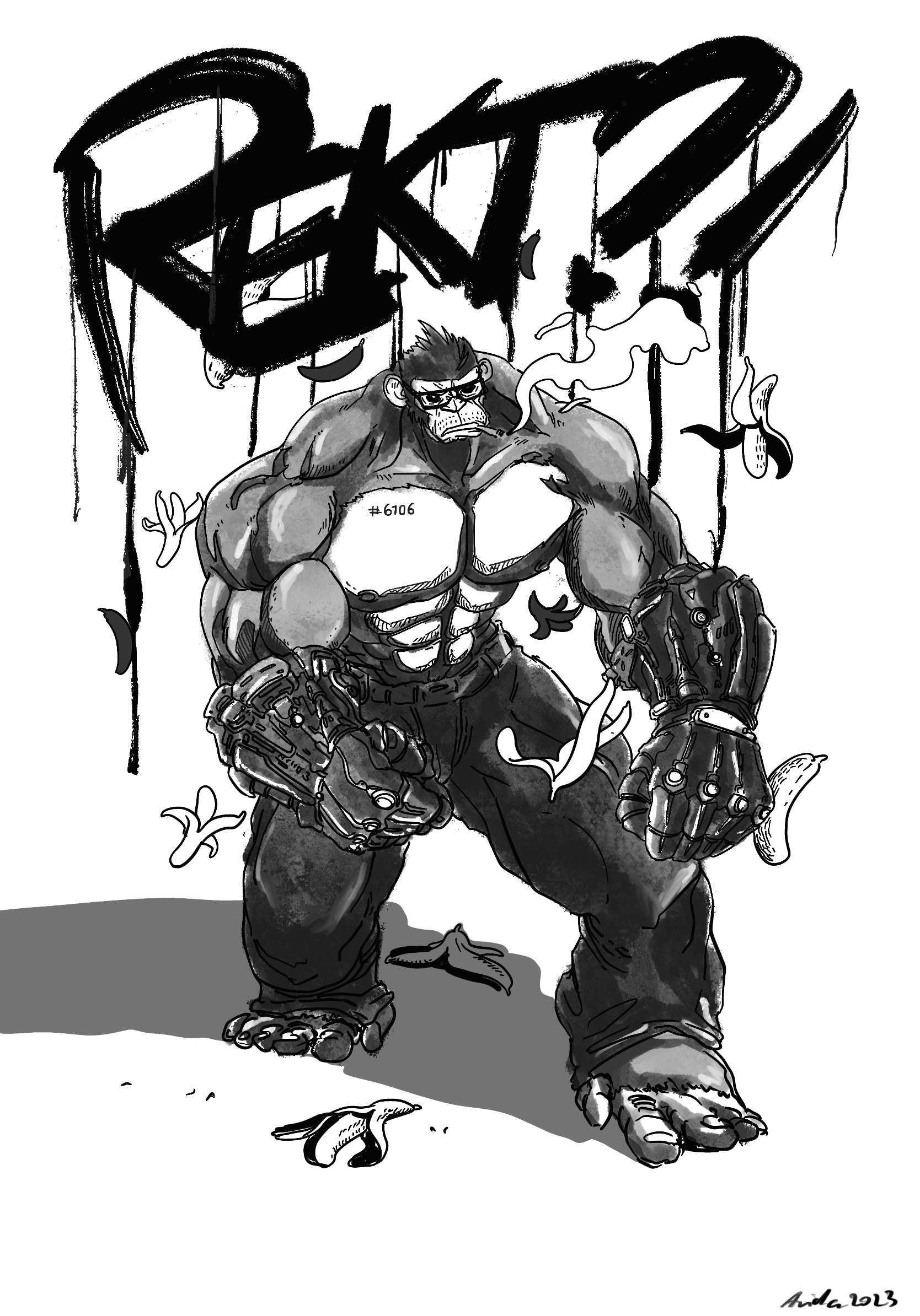 Vinz the bored Ape #8/12