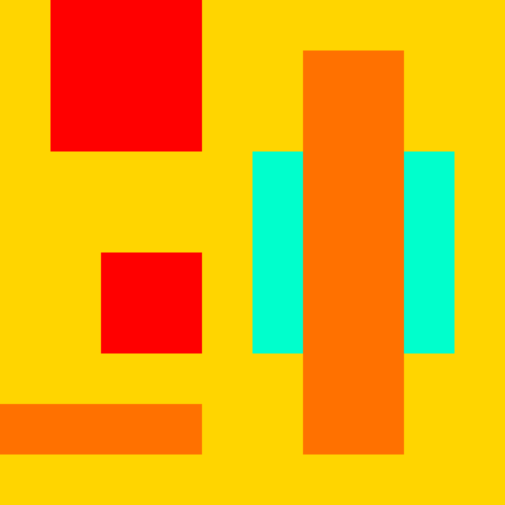 Rainbow Blocks by Andreotti #241