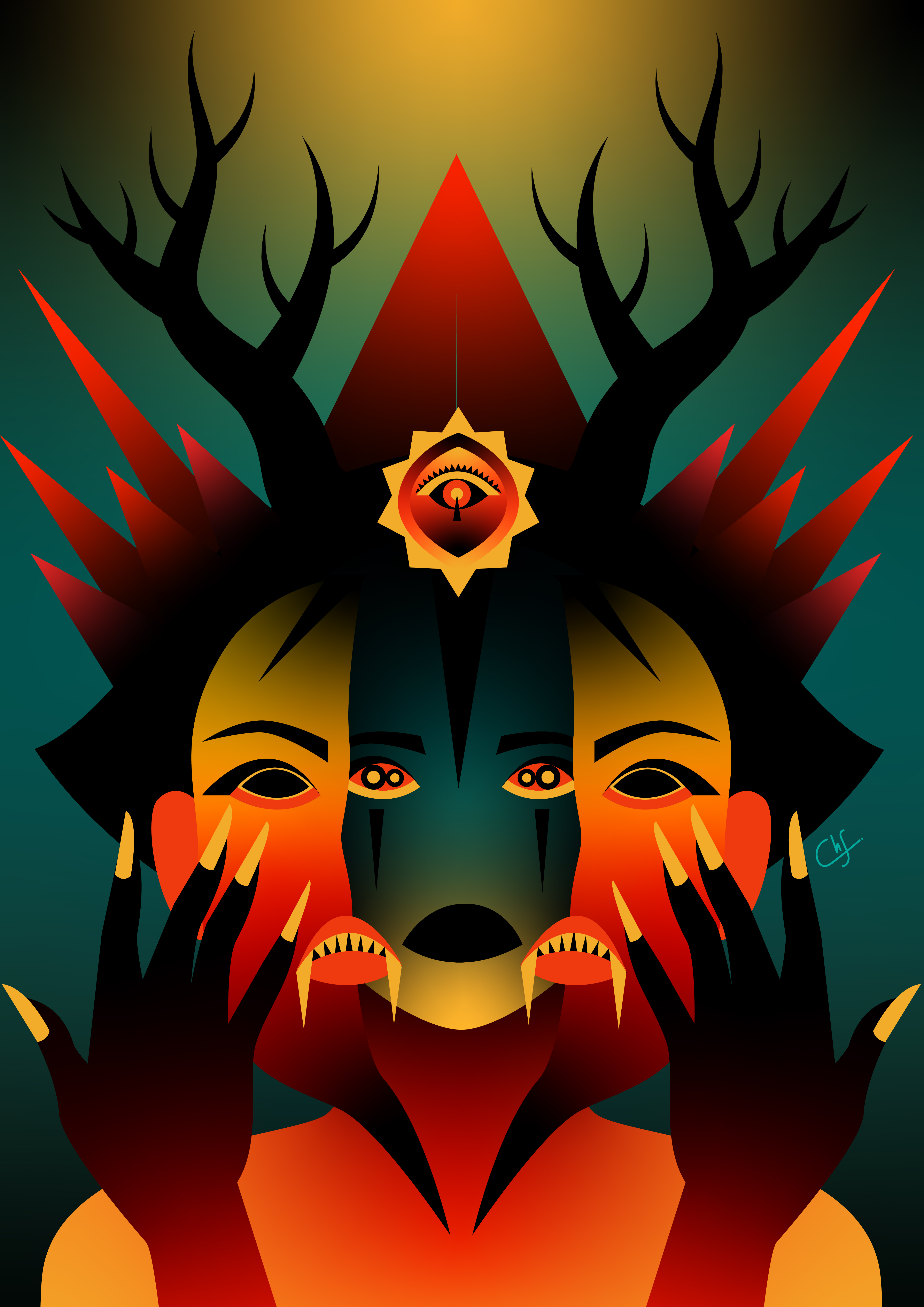 Take off your mask of hate