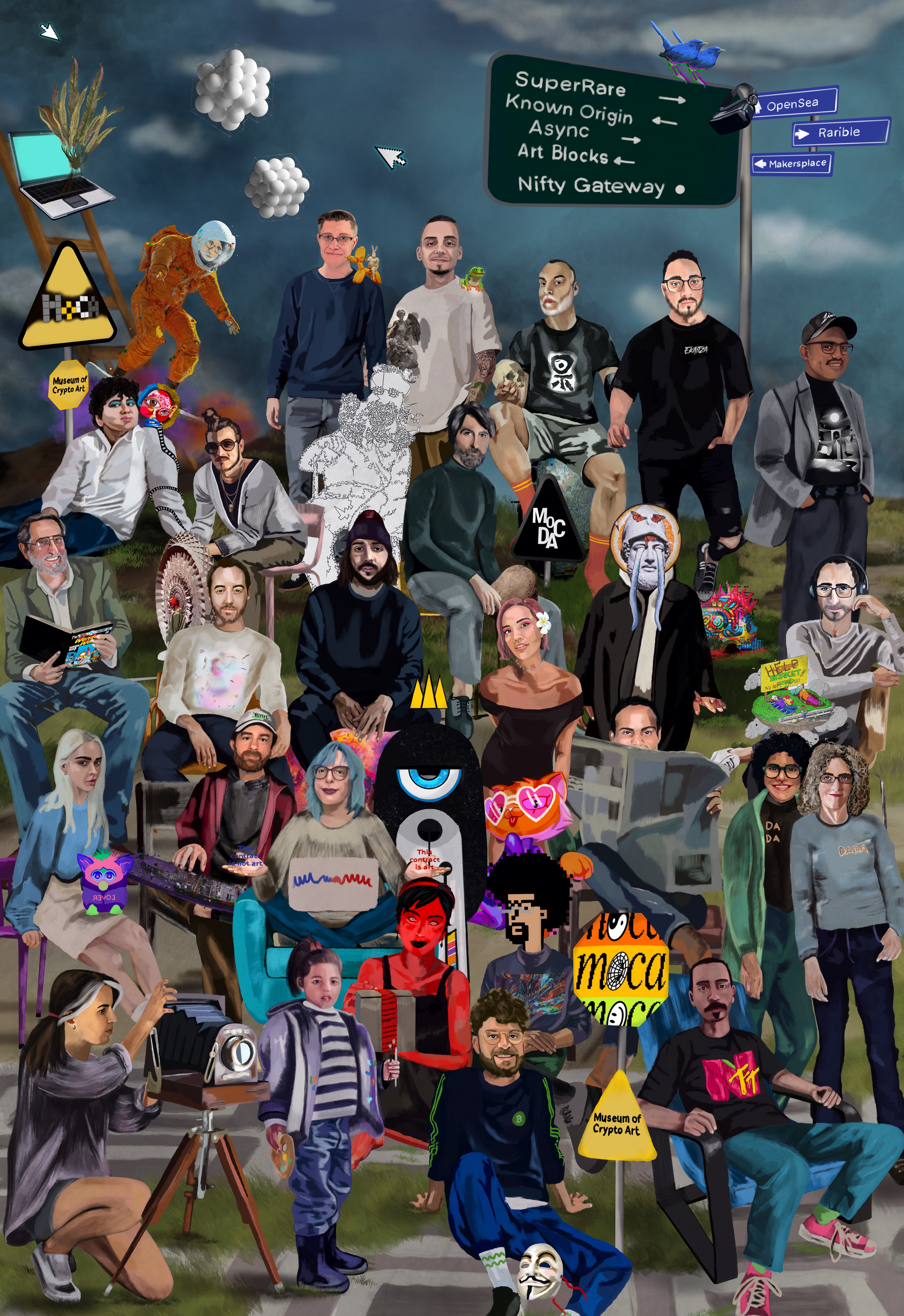 A HISTORY OF CRYPTOART - left #10/165