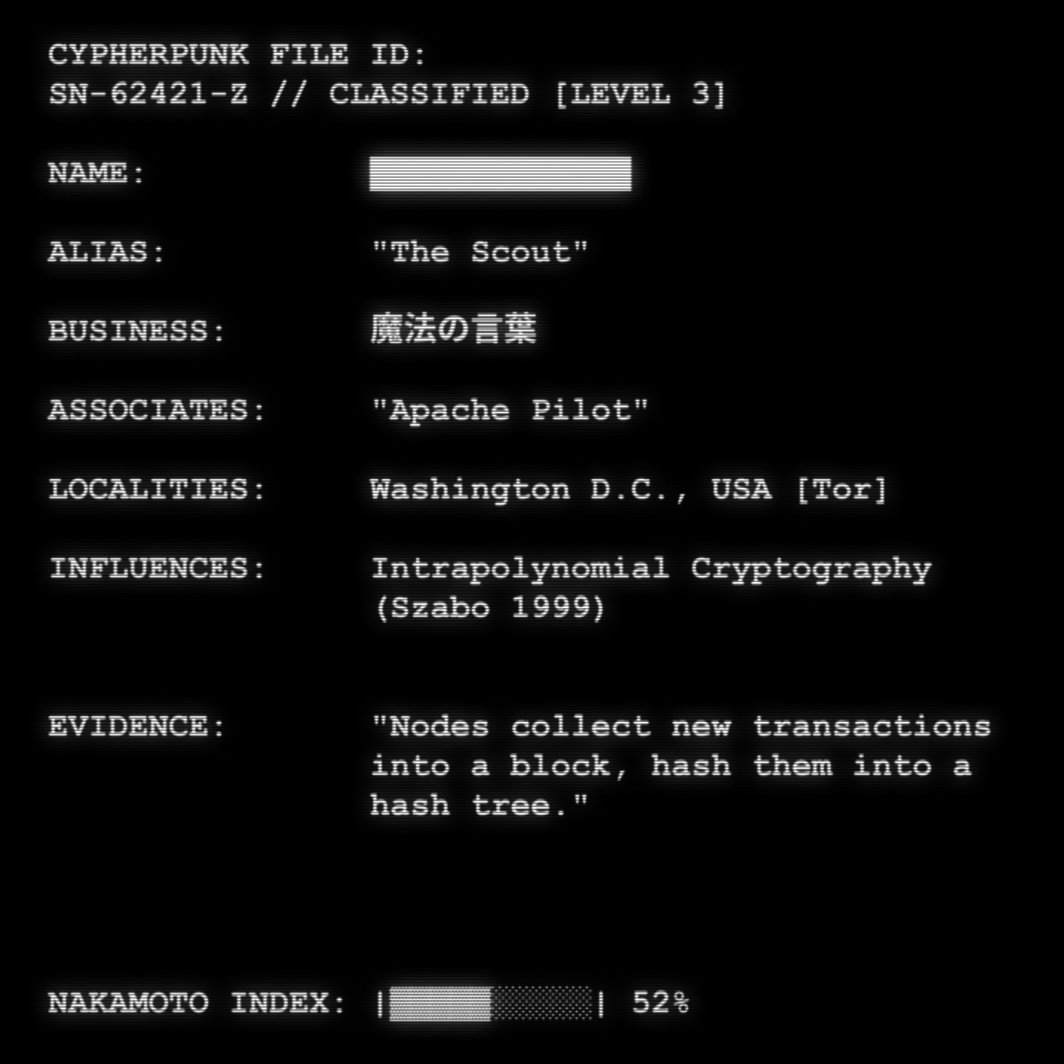 CYPHERPUNK FILES #5932