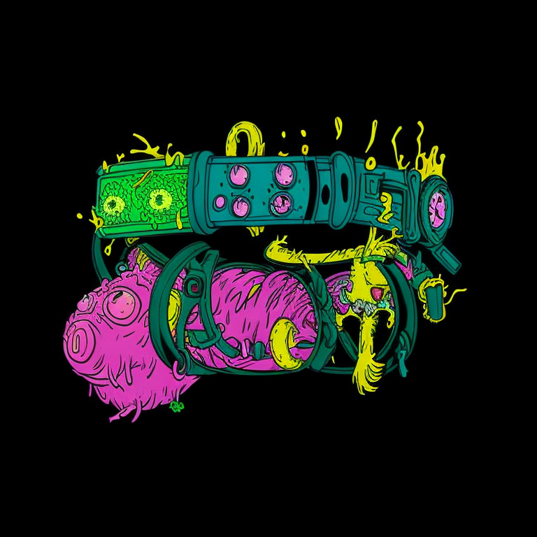 Mutant Hound AI Collar #6980