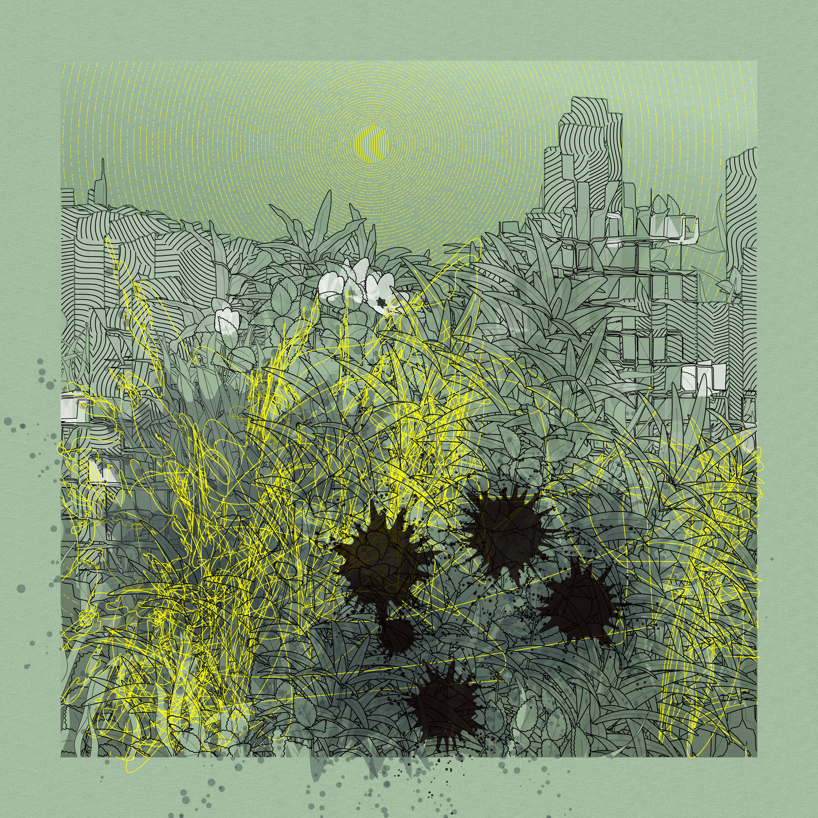 Landscape with Carbon Capture #6893