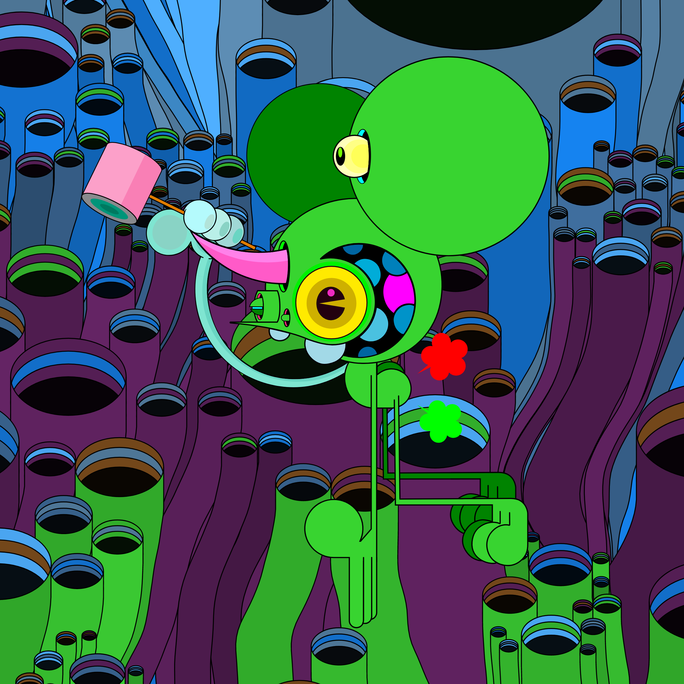 Neogen Space Monkeys #895