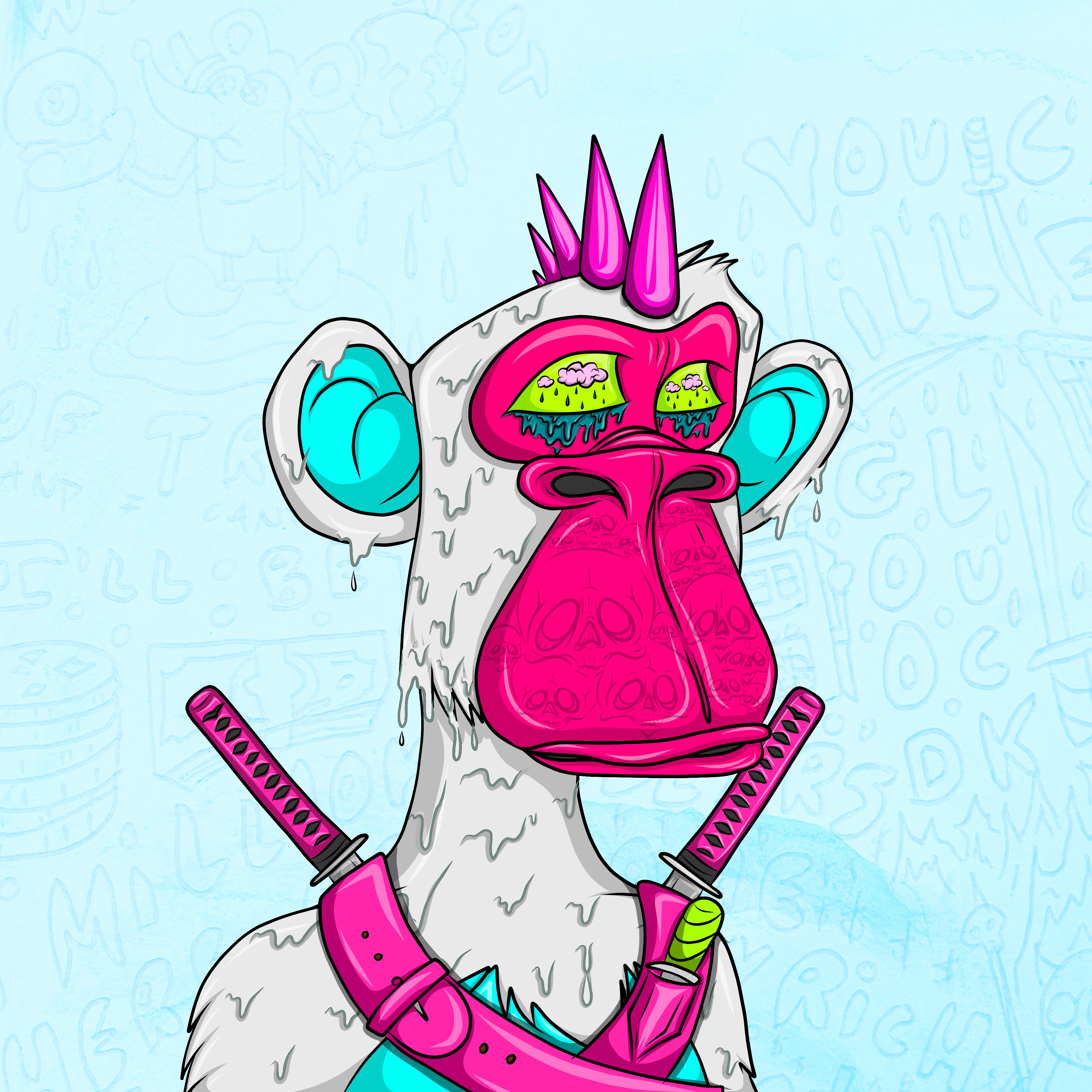 Caked Apes #87
