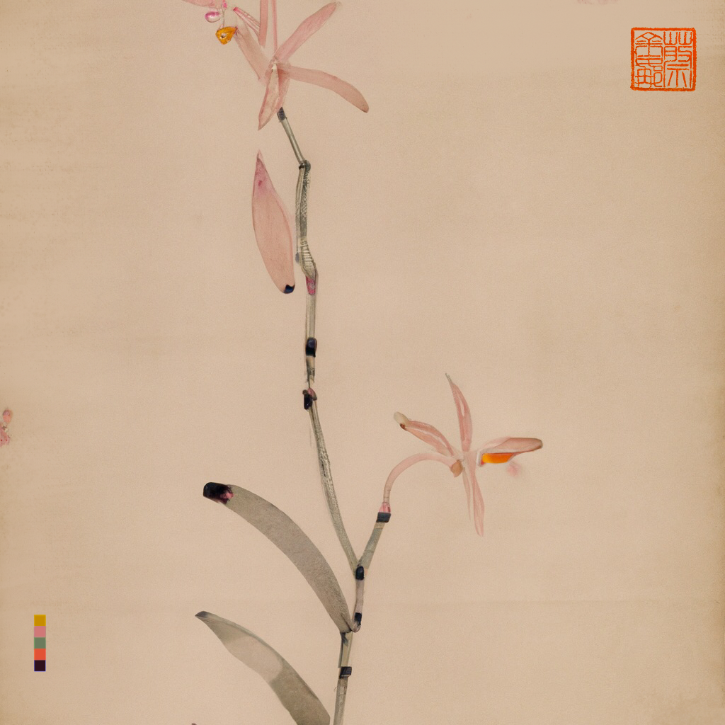 The Elegance of an Orchid