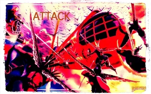 41 Flash Gordon air attack