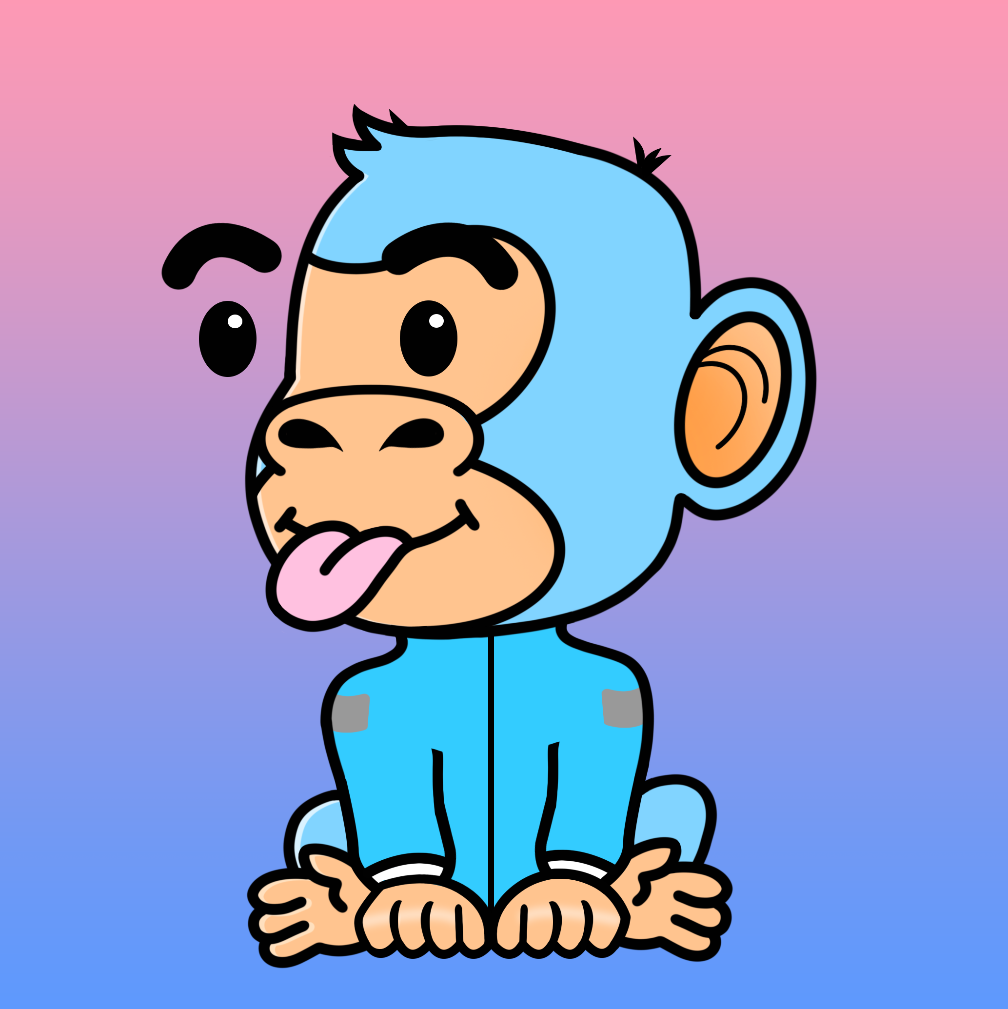Doodle Ape Kid #9